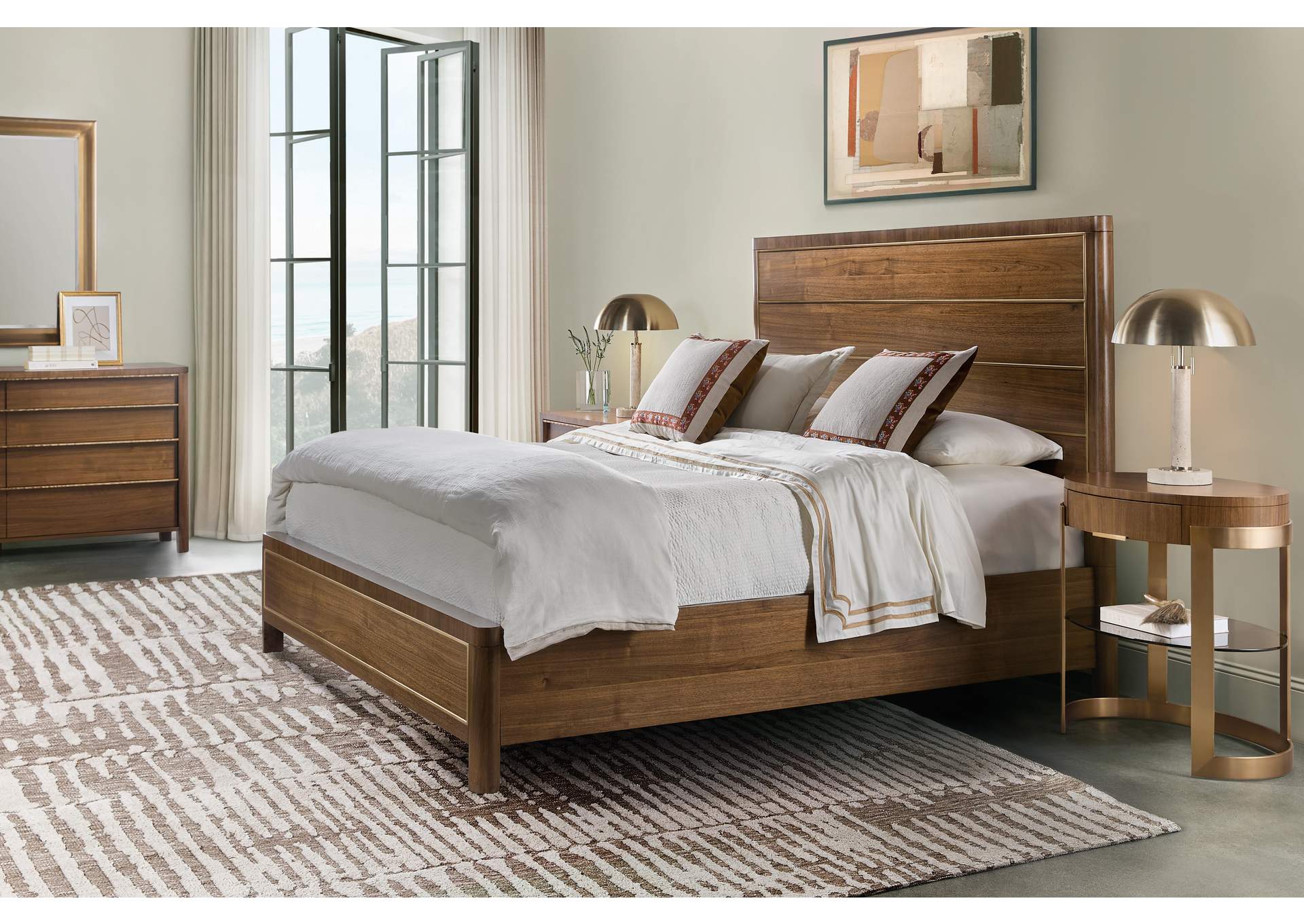 Eleana Queen Panel Bed image 5