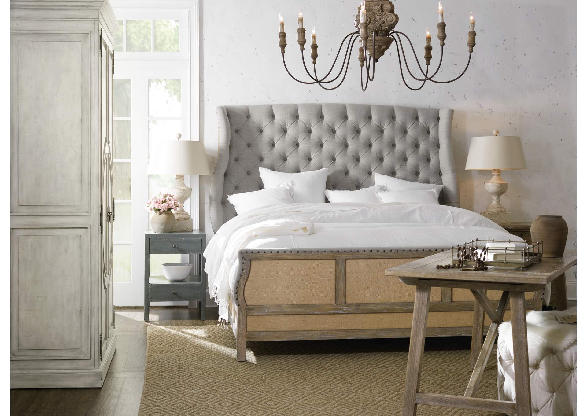 Boheme Bon Vivant De - Constructed Queen Upholstery Bed image 5