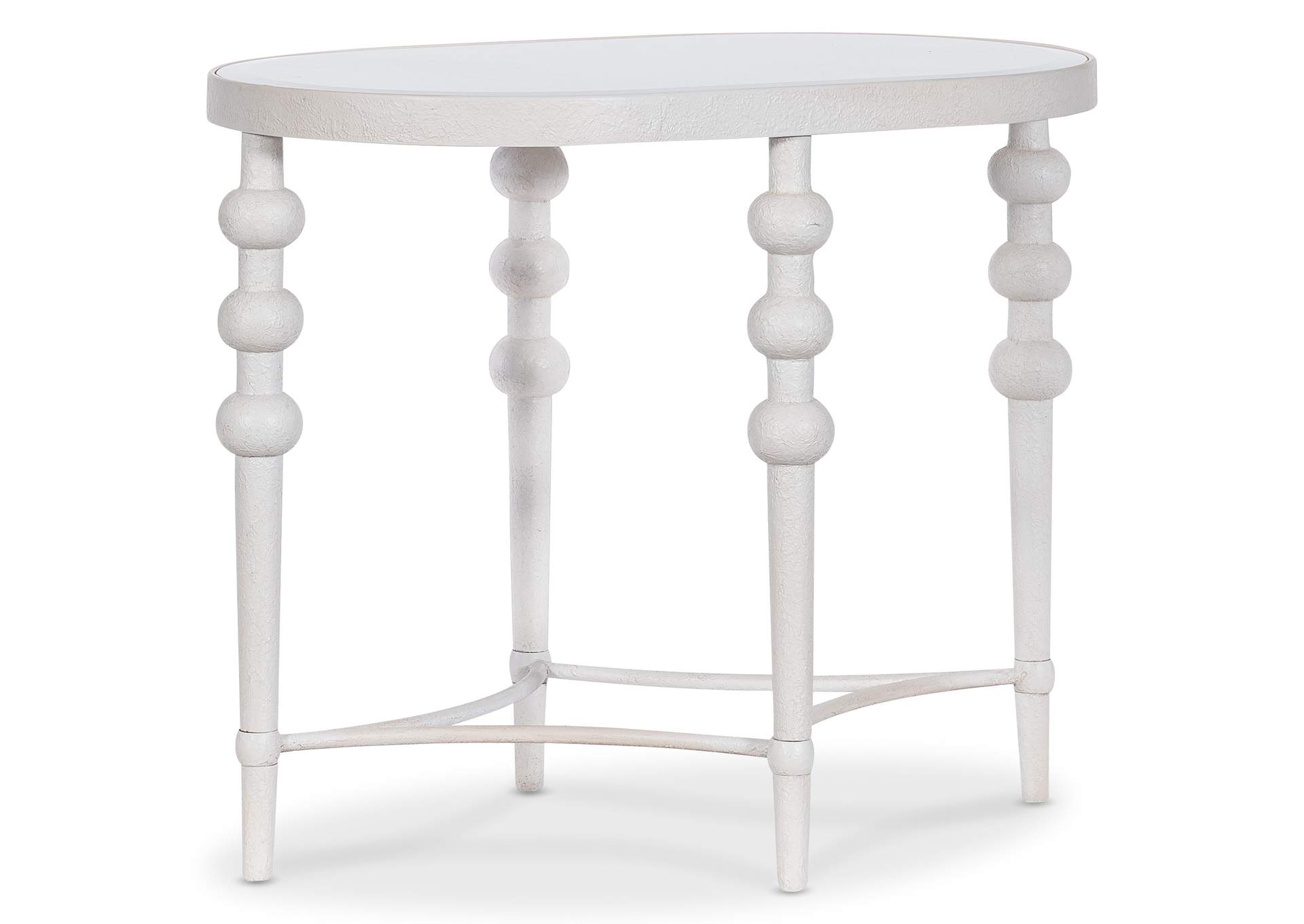 Melange On The Bright Side Oval End Table image 1