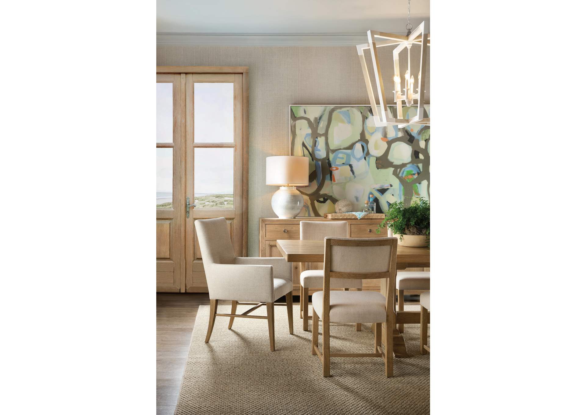 Driftwood Upholstered Arm Chair image 5