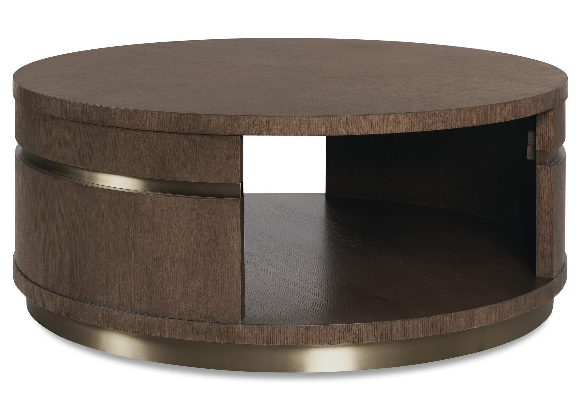 Commerce and Market Roll With It Round Cocktail Table image 1