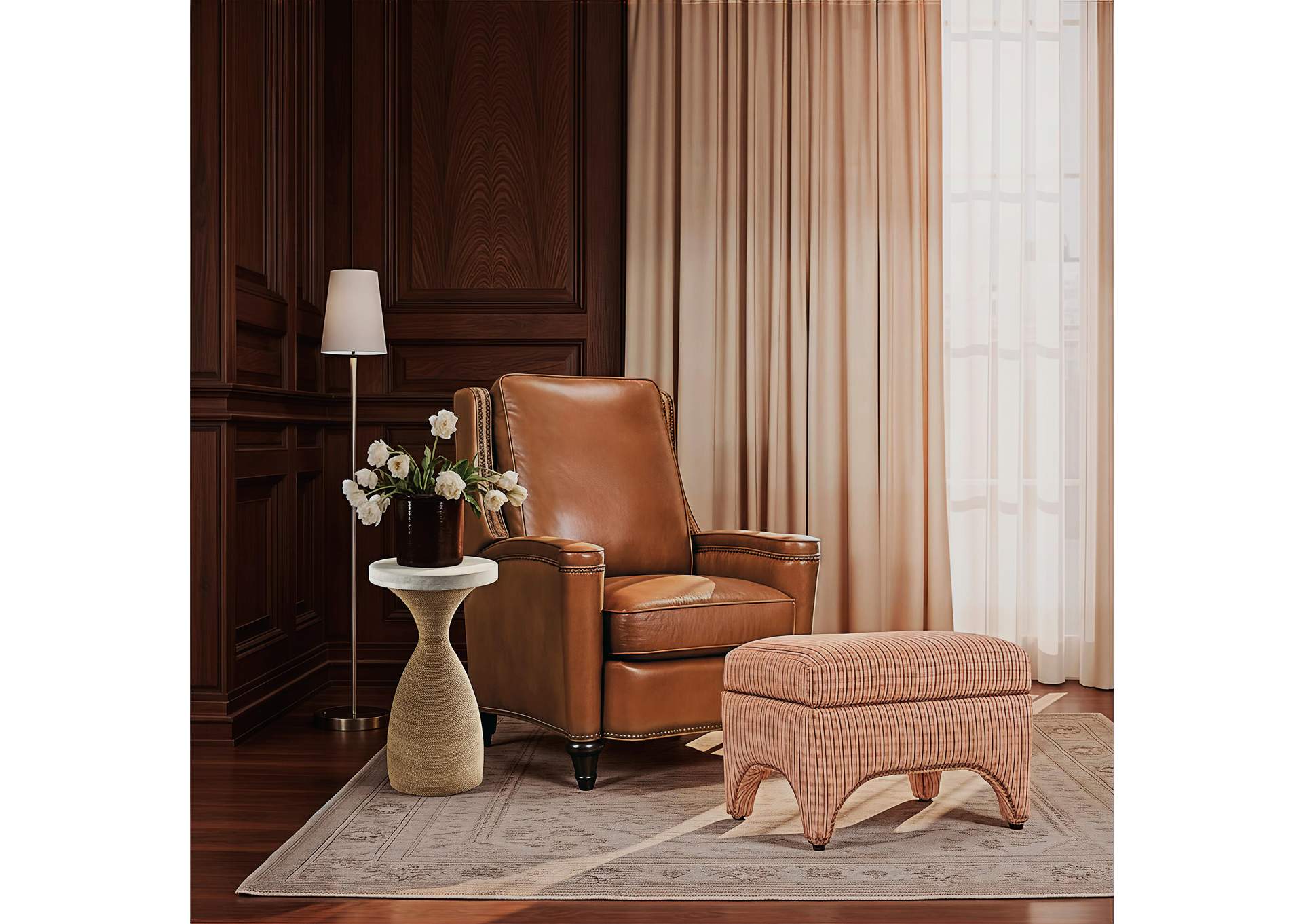 Rylea Manual Push Back Recliner image 7