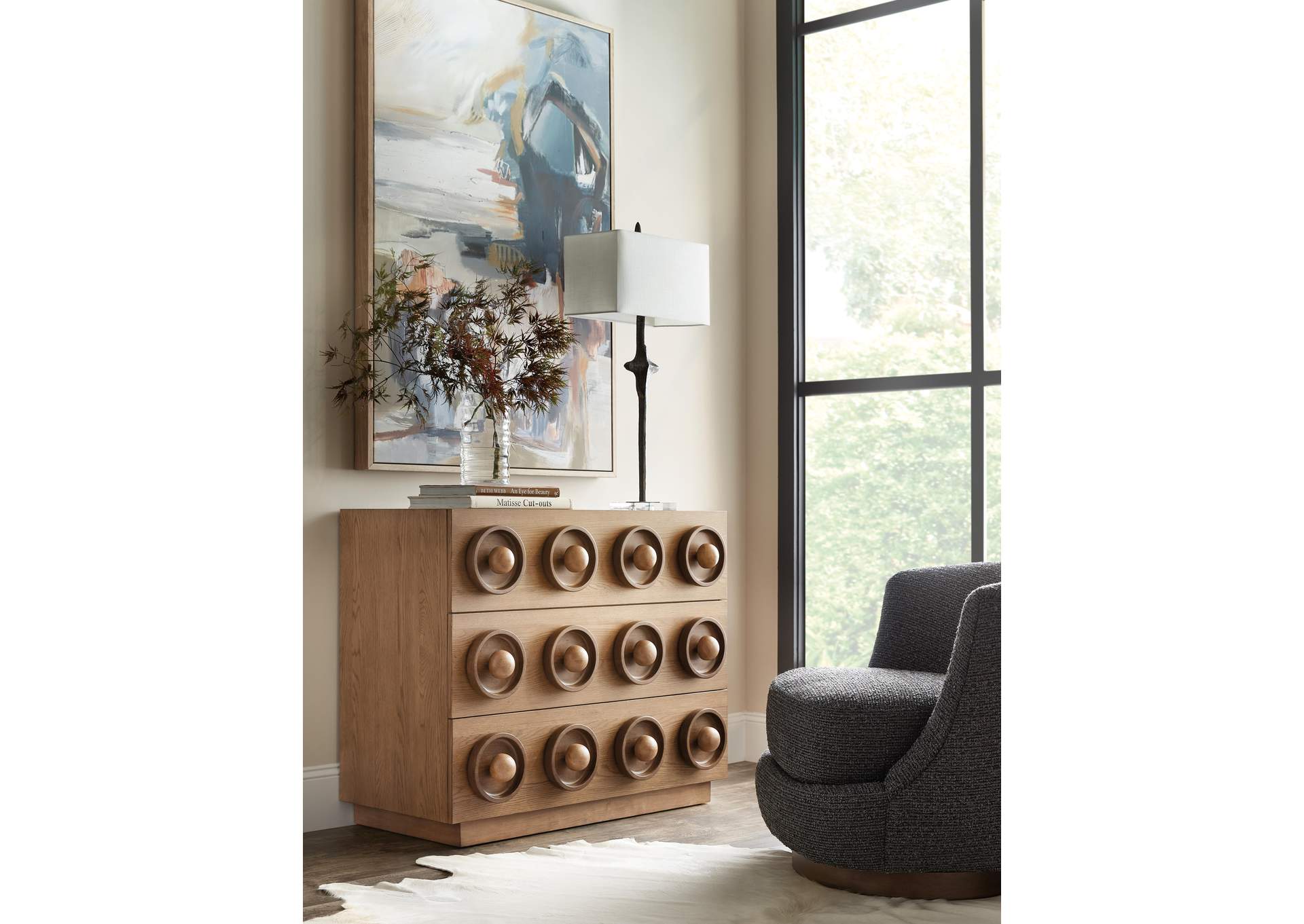 Commerce and Market Knobby 3 - Drawer Accent Chest image 6
