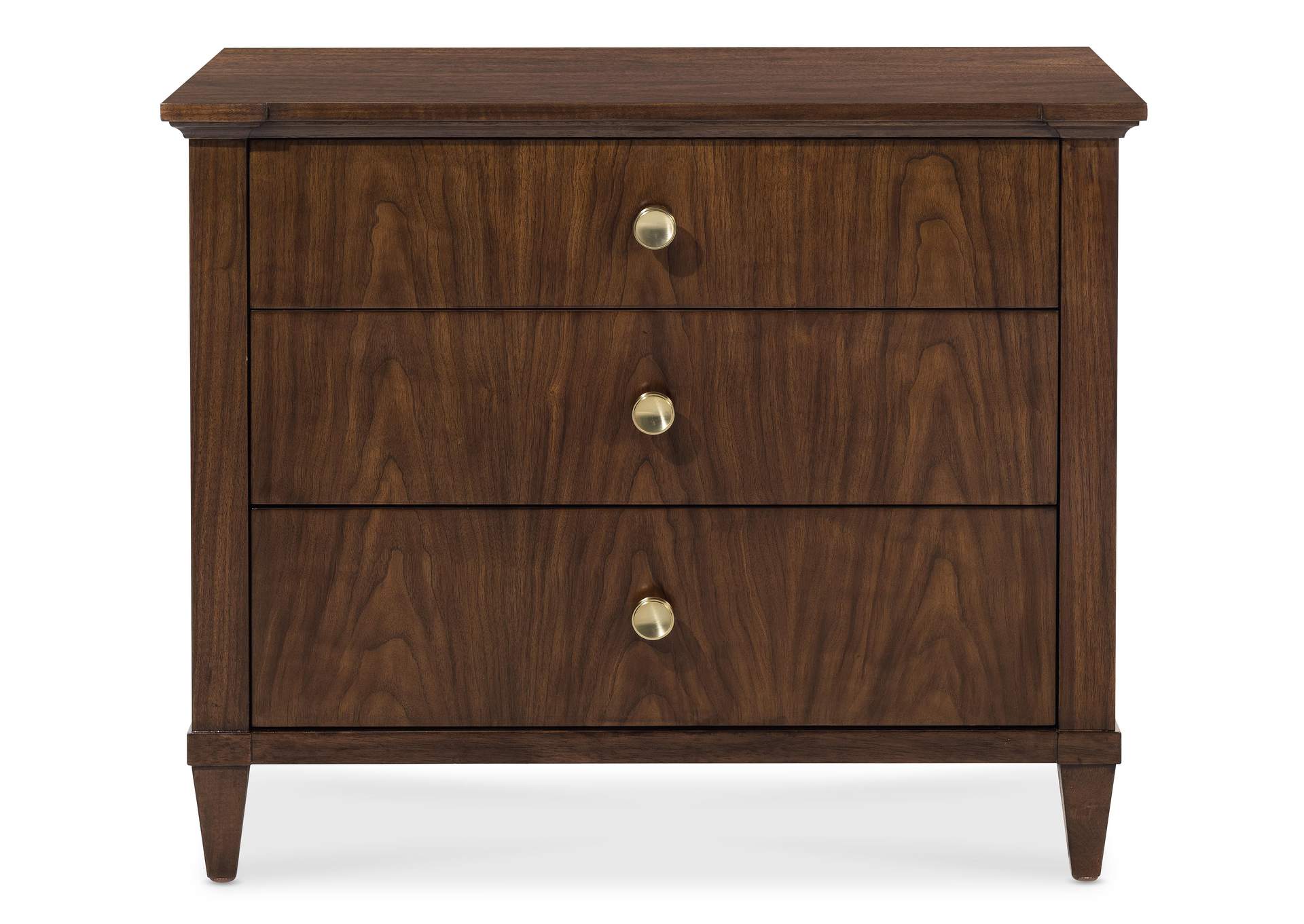 Archives Three - Drawer Nightstand image 4