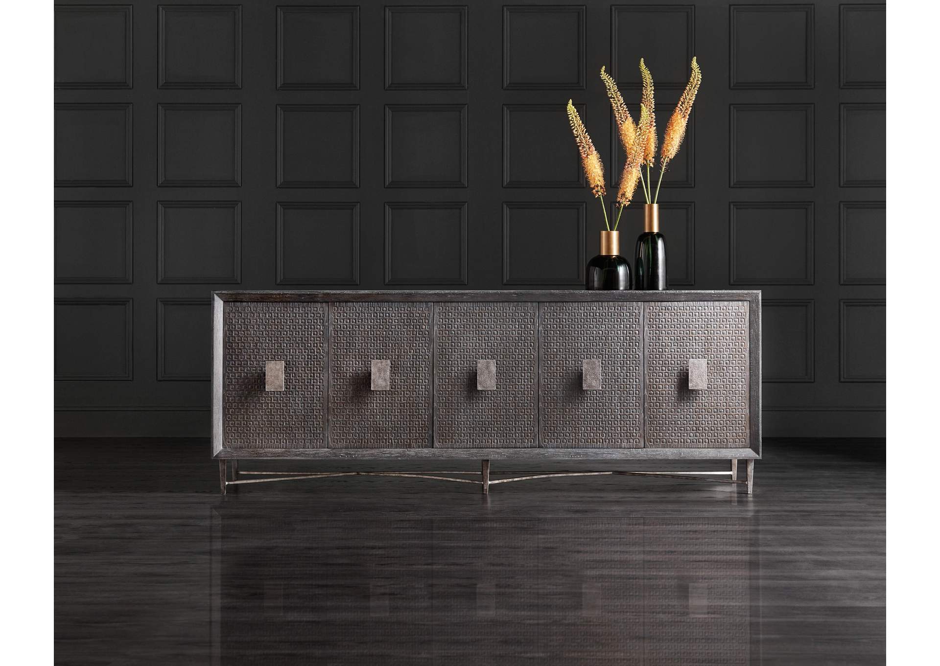 Melange Keenan Five Door Credenza image 5