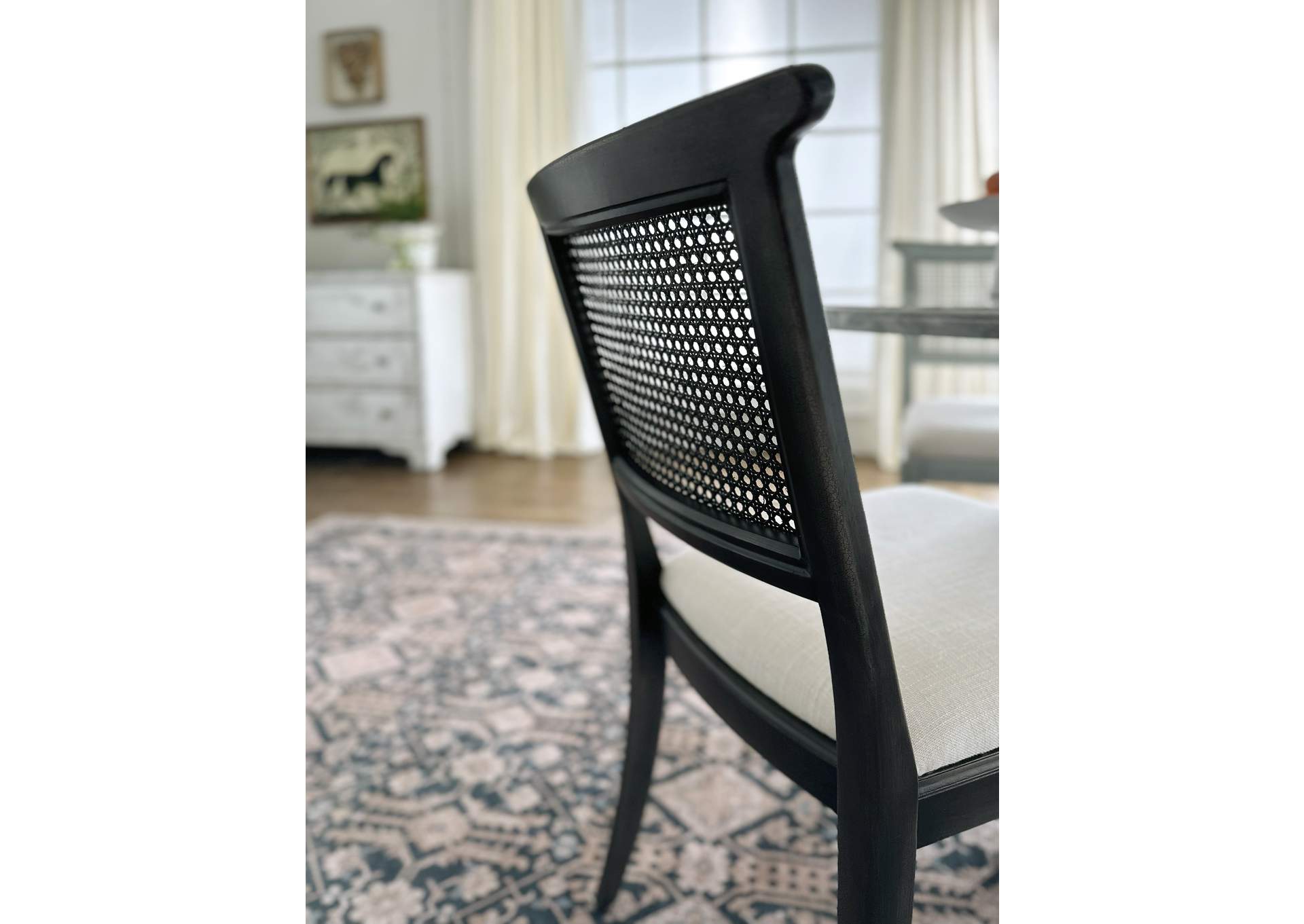 Charleston Upholstered Seat Side Chair - 2 Per Carton - Price Ea