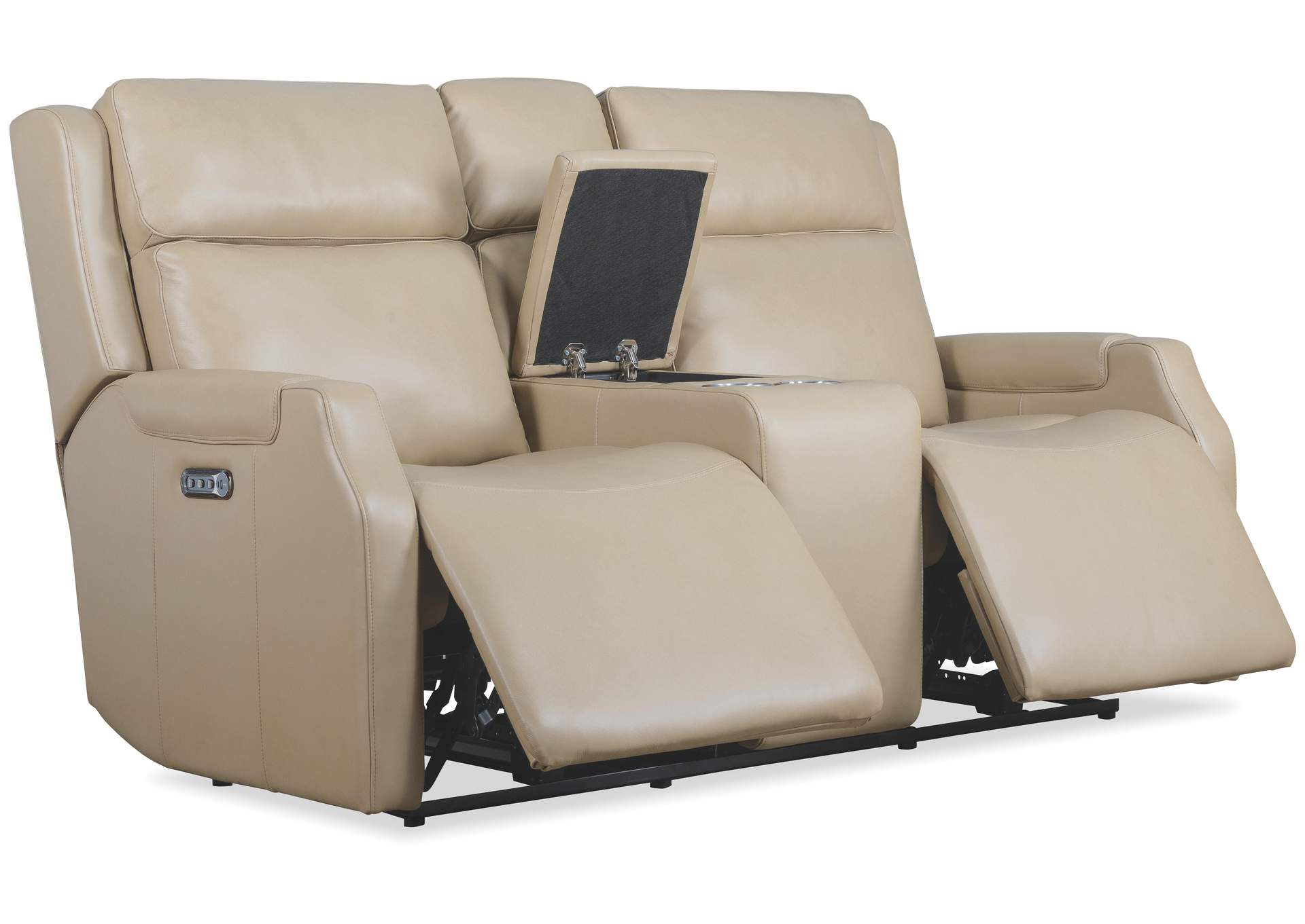 Nelson Zero Gravity Power Console Loveseat With Power Headrests and Lumbar image 5