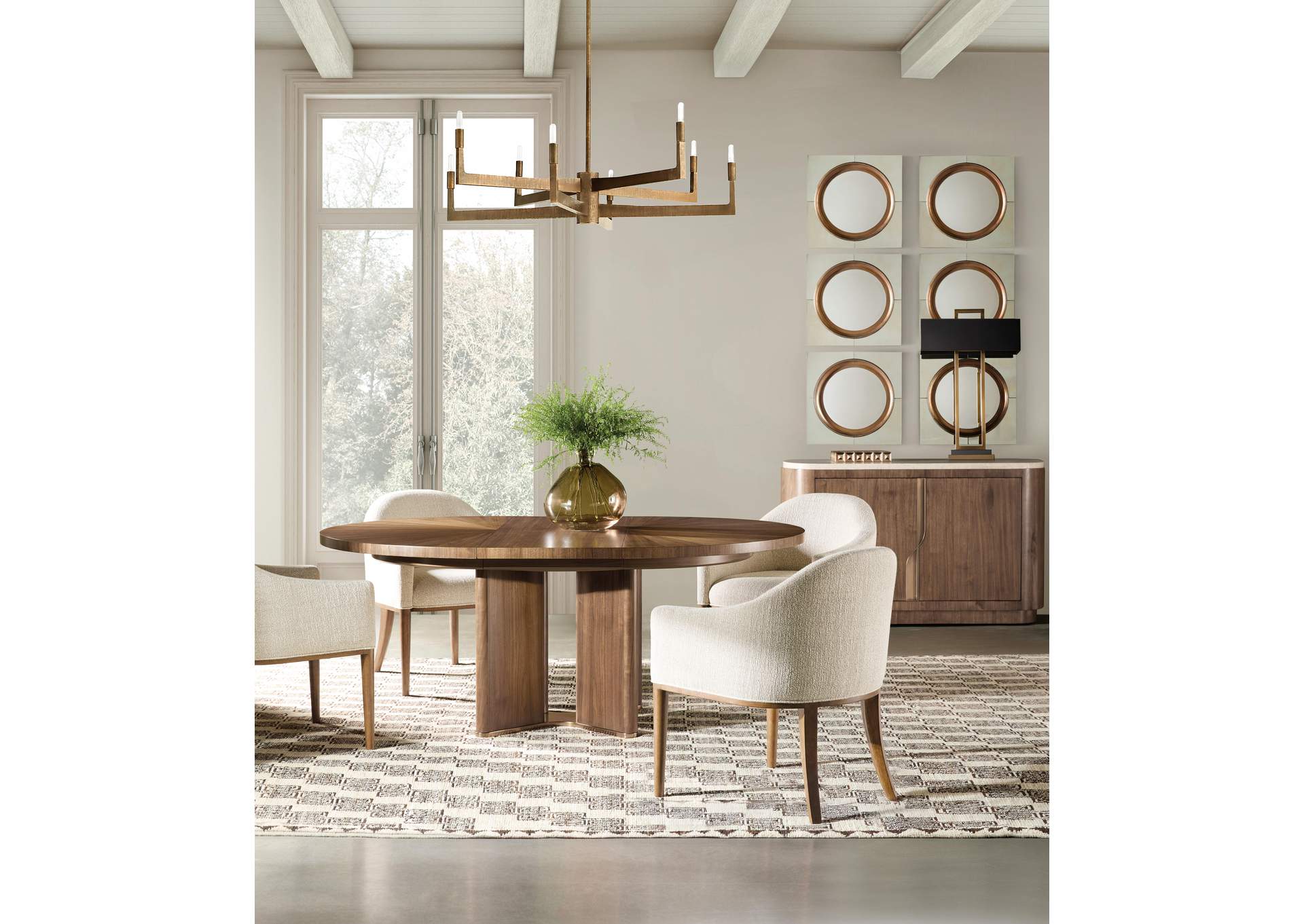 Eleana Upholstered Arm Chair image 5