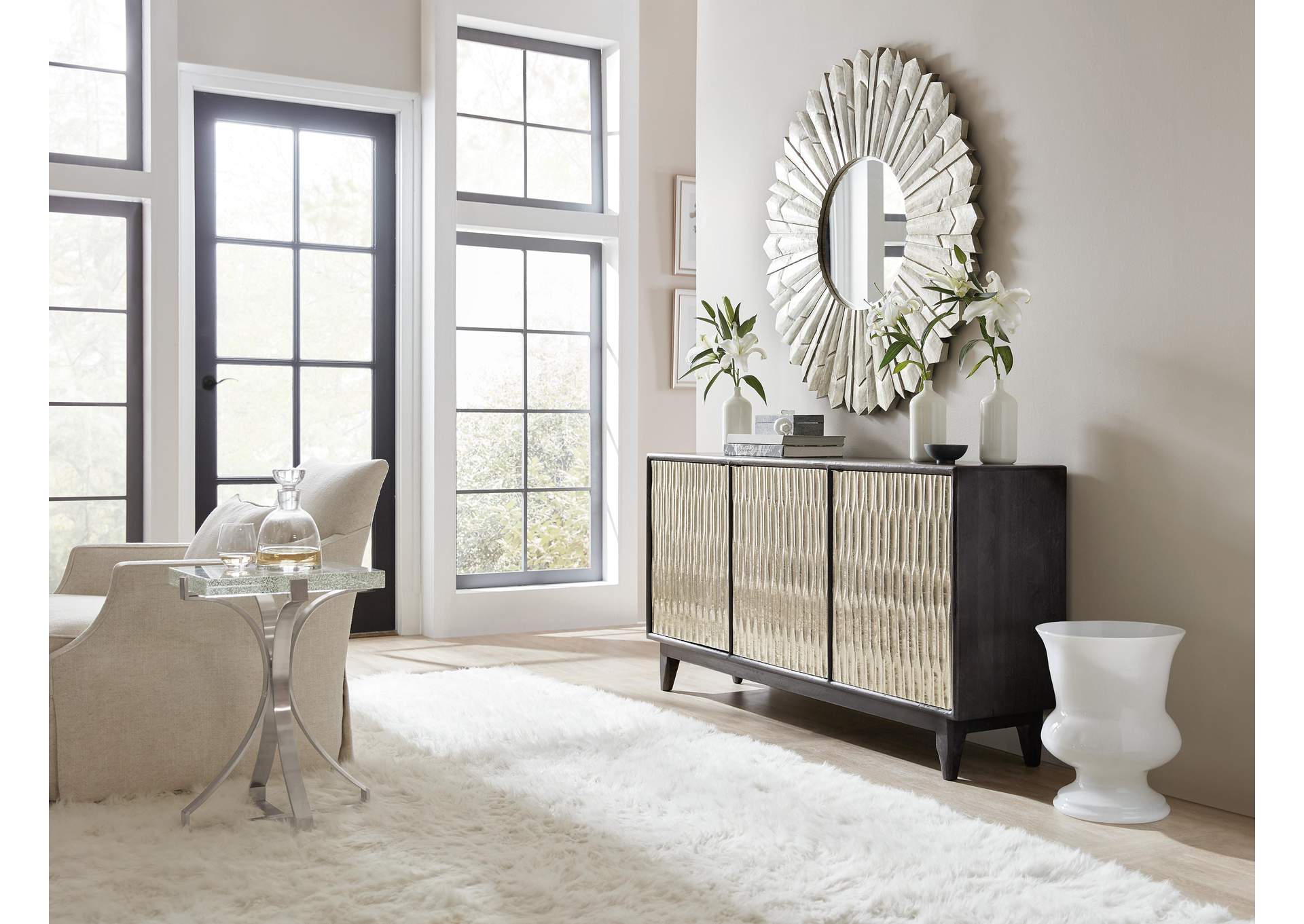 Shimmer Three - Door Credenza image 4