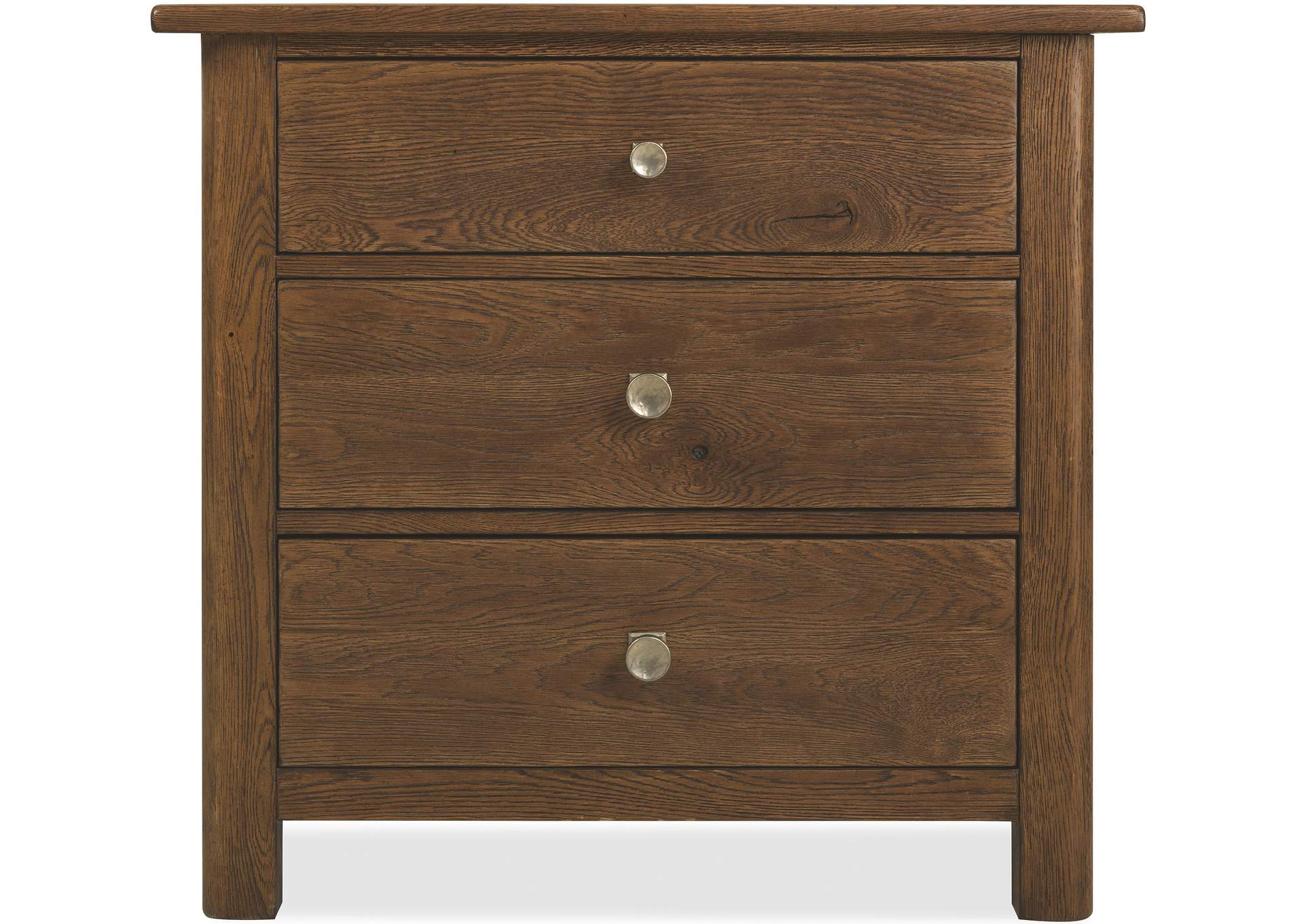 Driftwood Three - Drawer Nightstand image 3