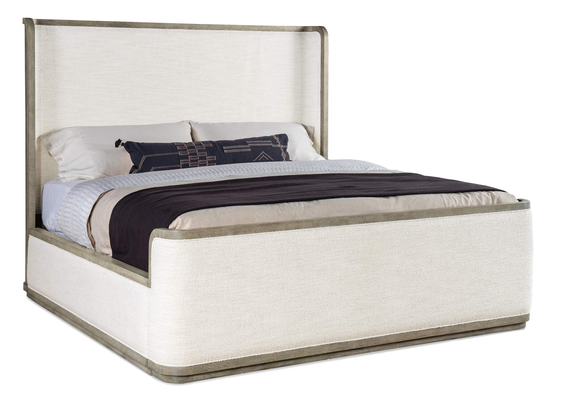 Linville Falls Boones Queen Upholstered Shelter Bed