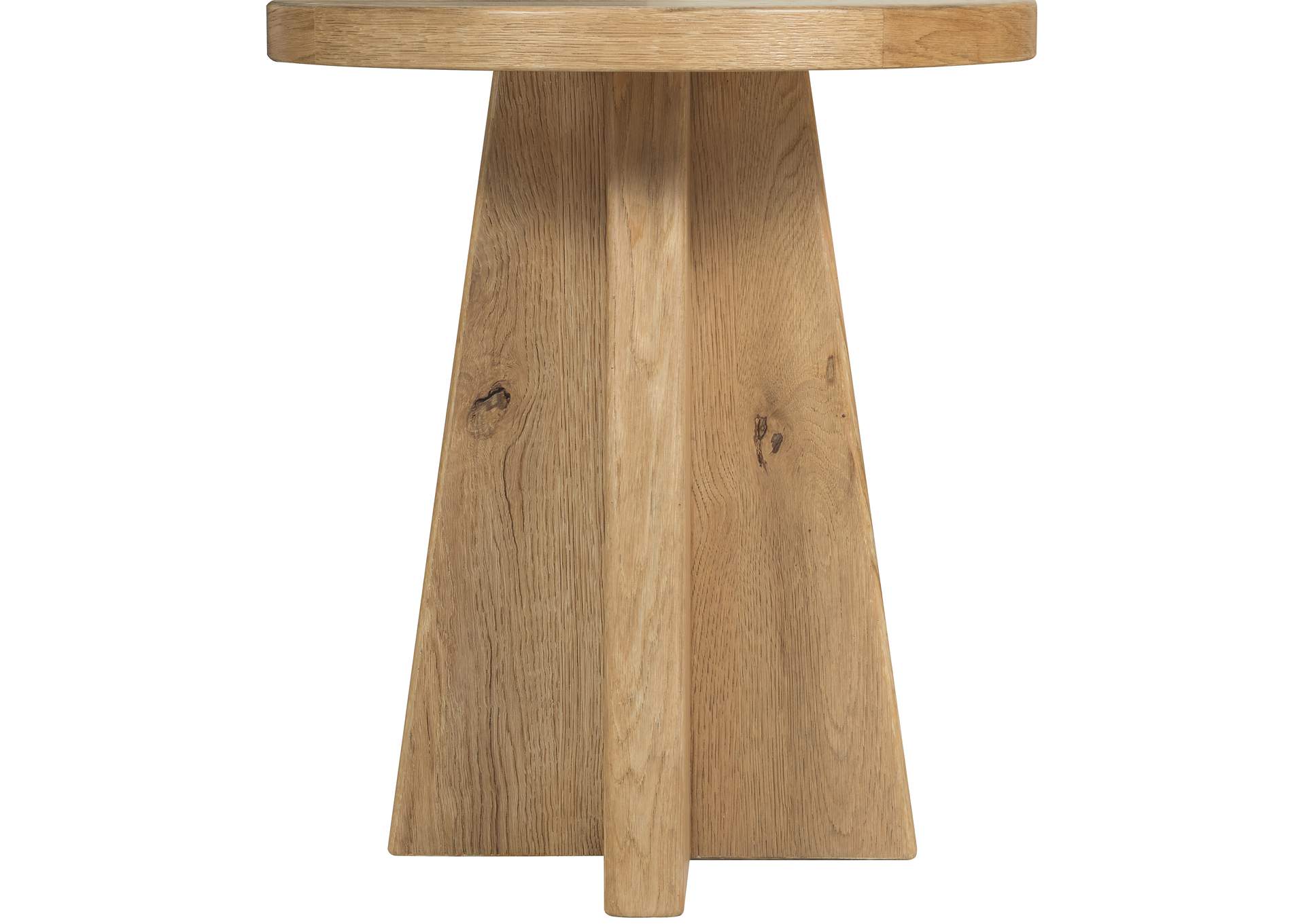 Driftwood Round End Table image 1