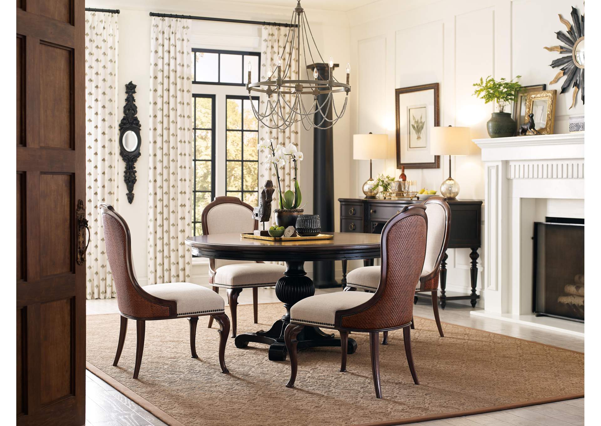 Charleston Upholstered Side Chair image 8