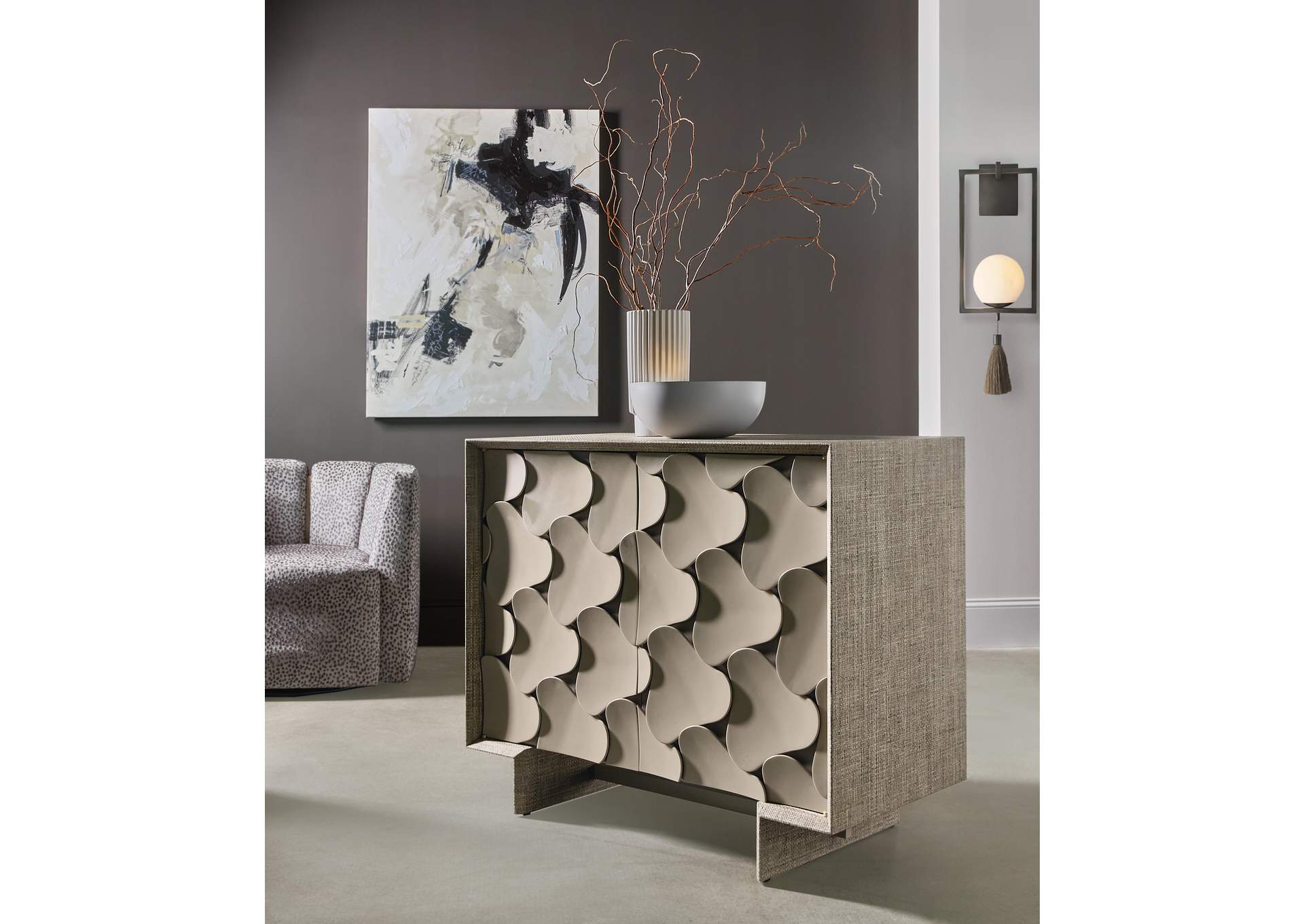 Melange Pinwheel Hall Chest image 6