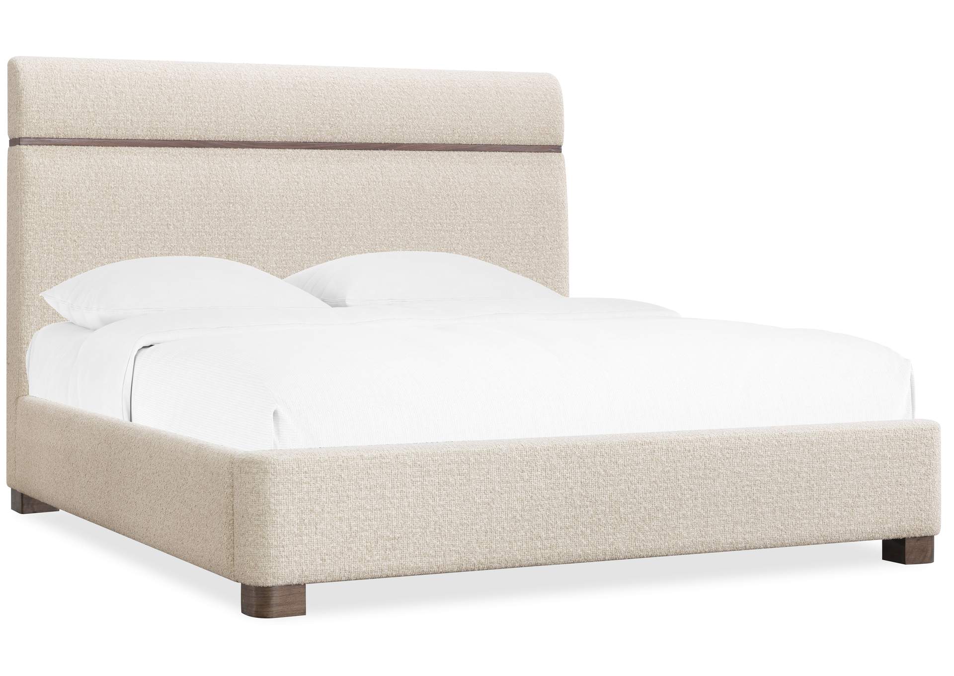 Eleana Upholstered Queen Panel Bed image 1