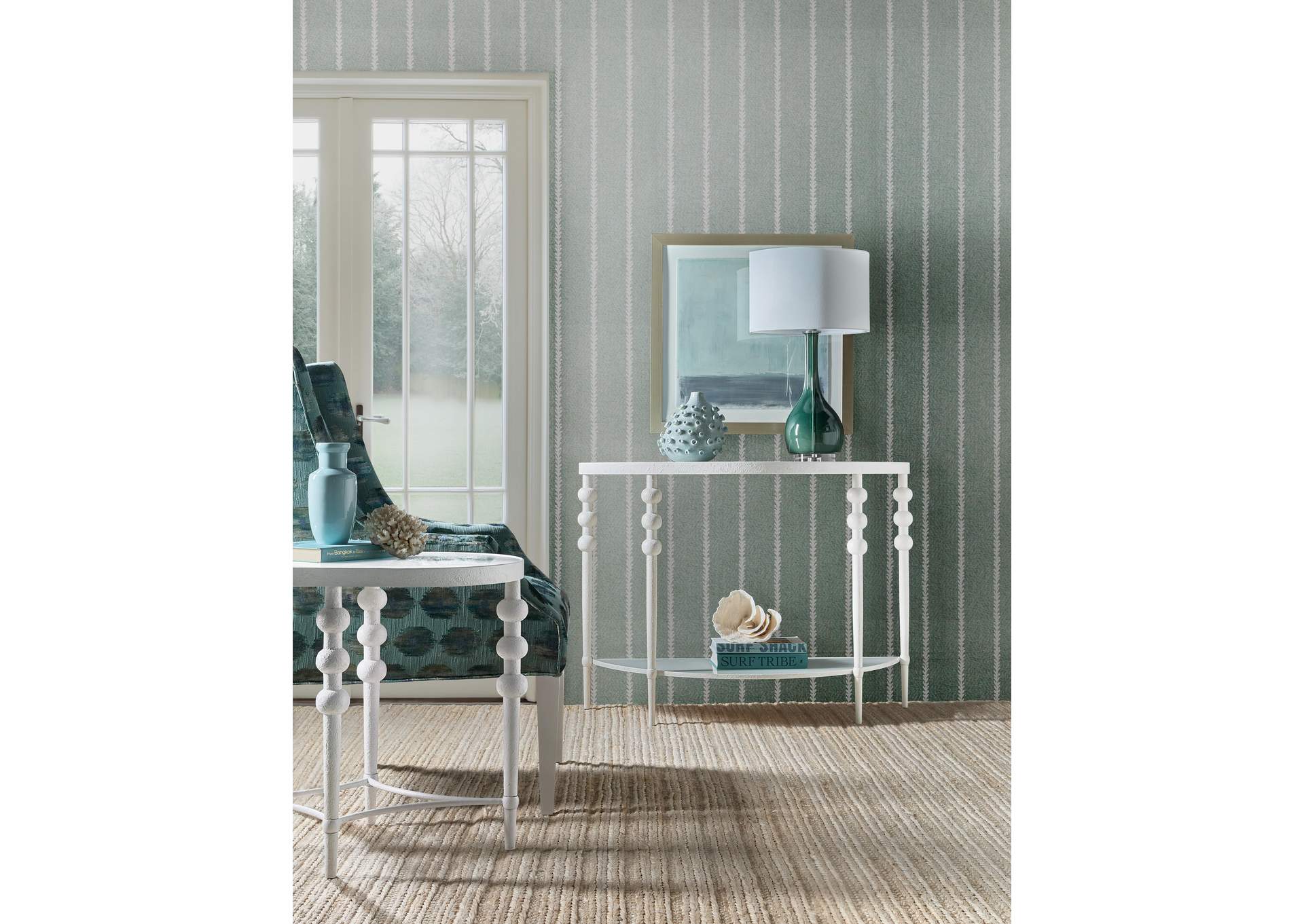 Melange On The Bright Side Oval End Table image 6