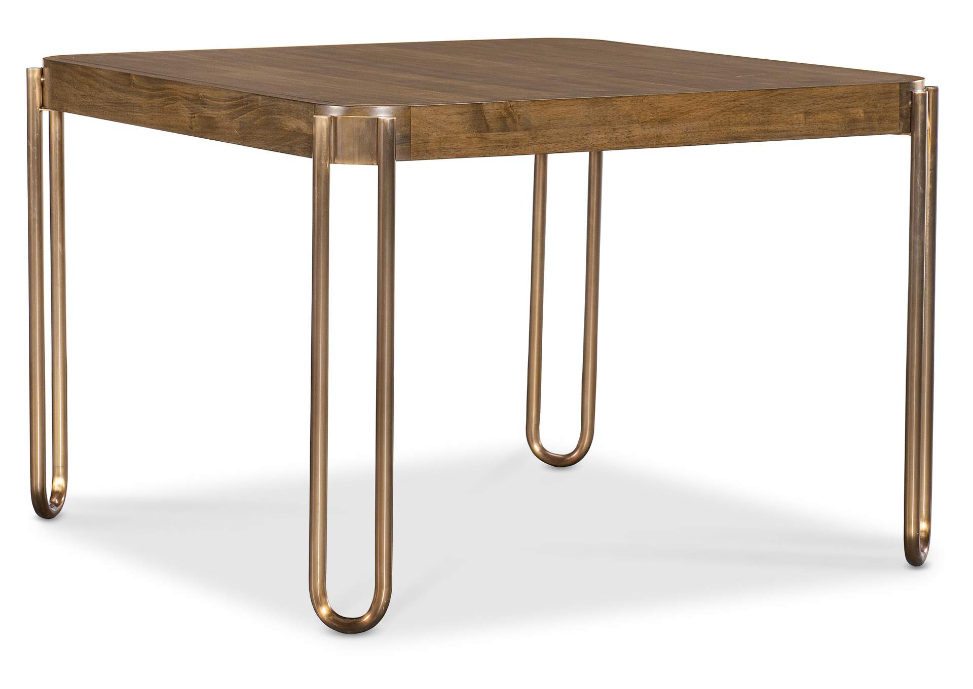 Commerce and Market Walnut and Dine Dining Table image 1