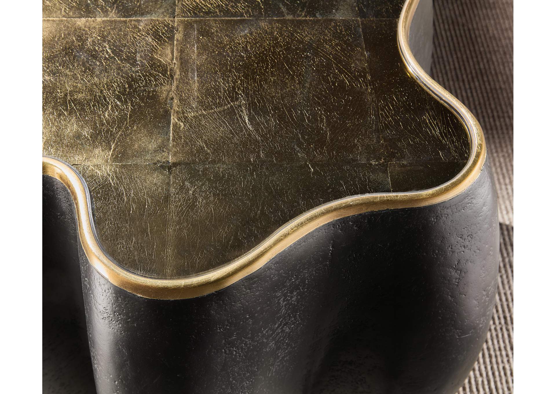 Melange Even and Flow Round End Table image 4