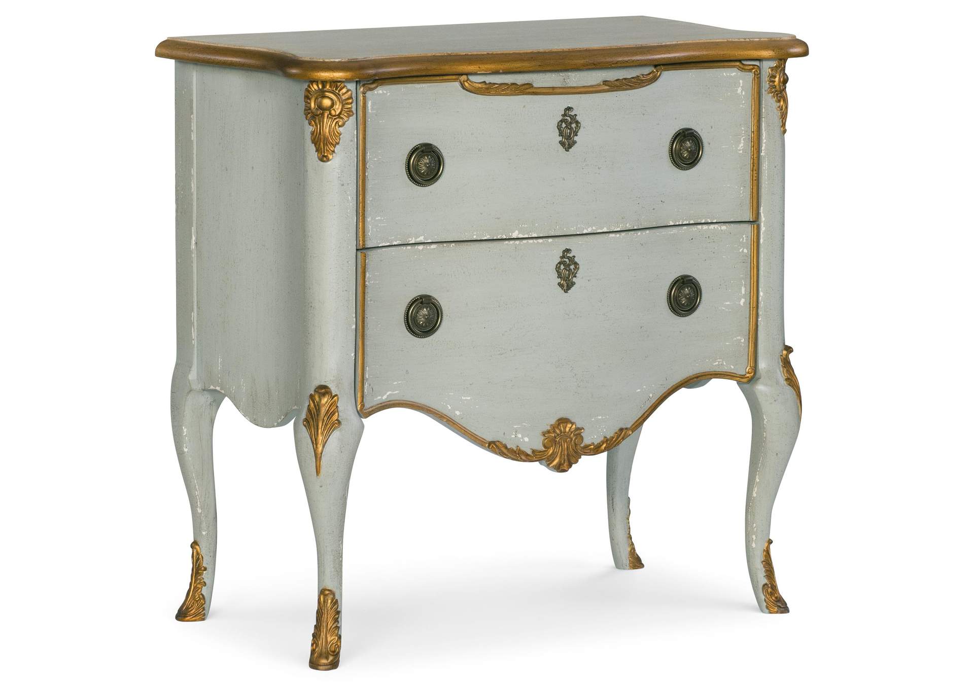 French Two Drawer Chest image 1