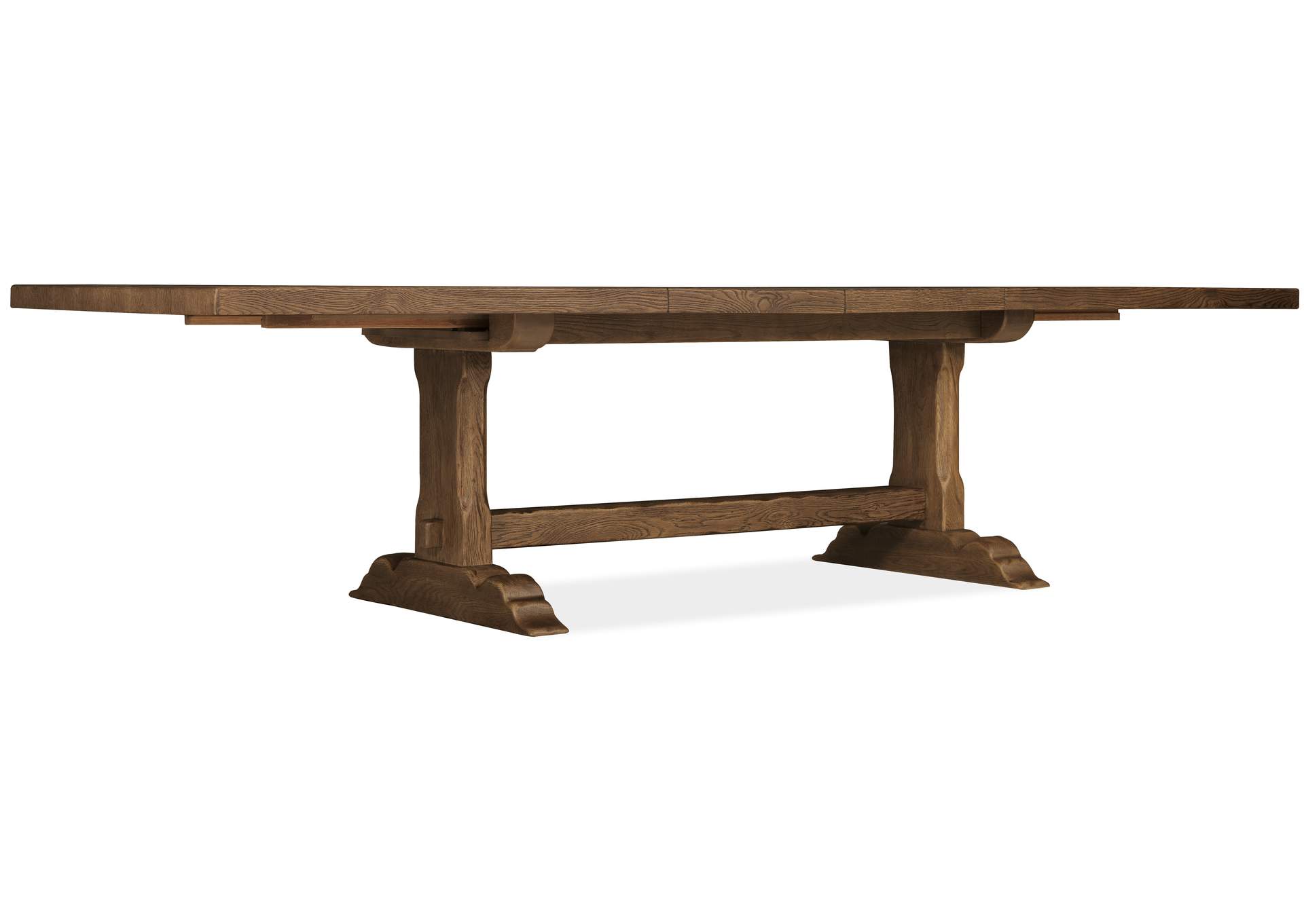 Driftwood Rectangle Dining Table With Two 20 - Inch Leaves image 3