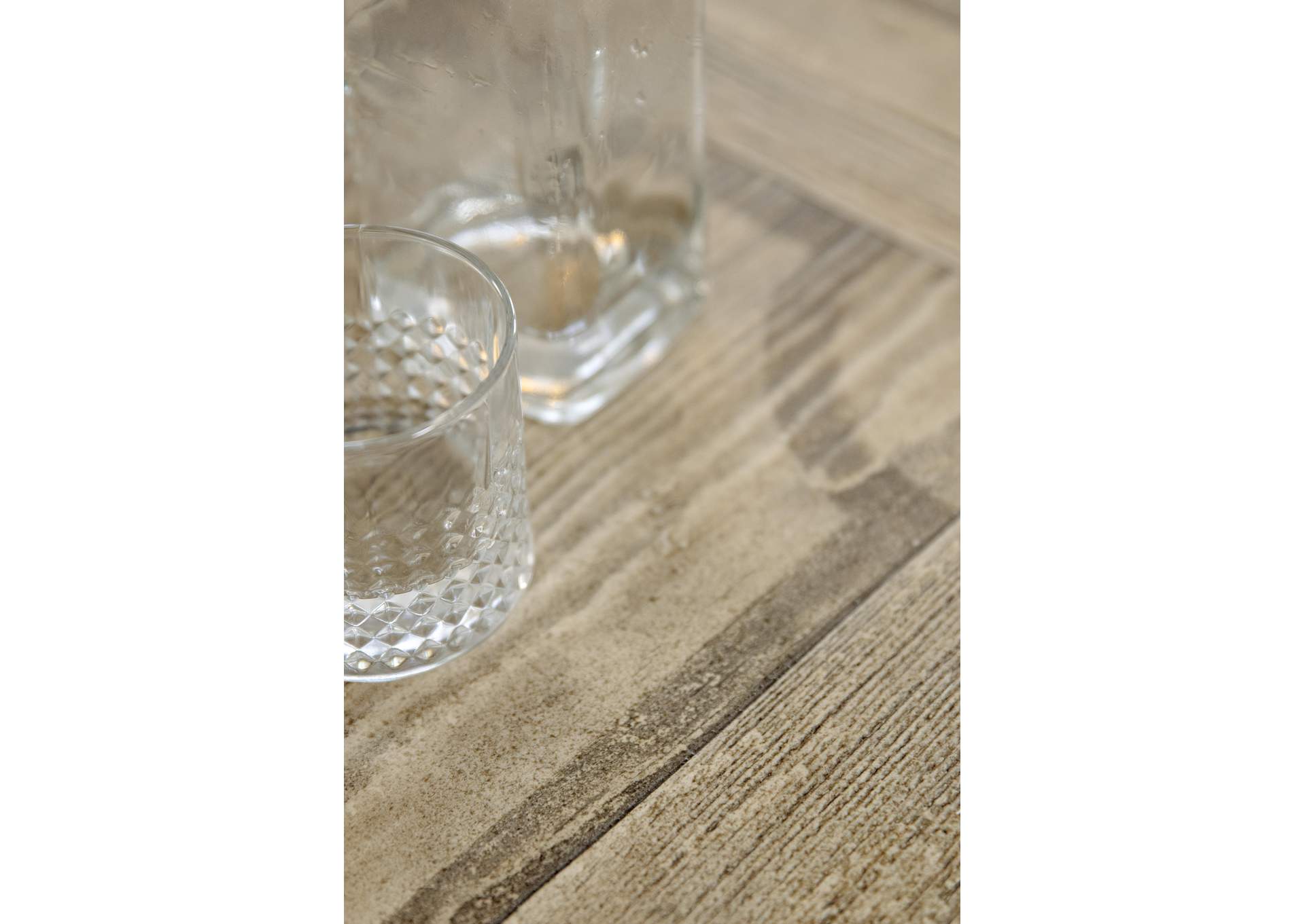 Ciao Bella 84In Trestle Table With 2 - 18In Leaves - Flaky White - Black image 7