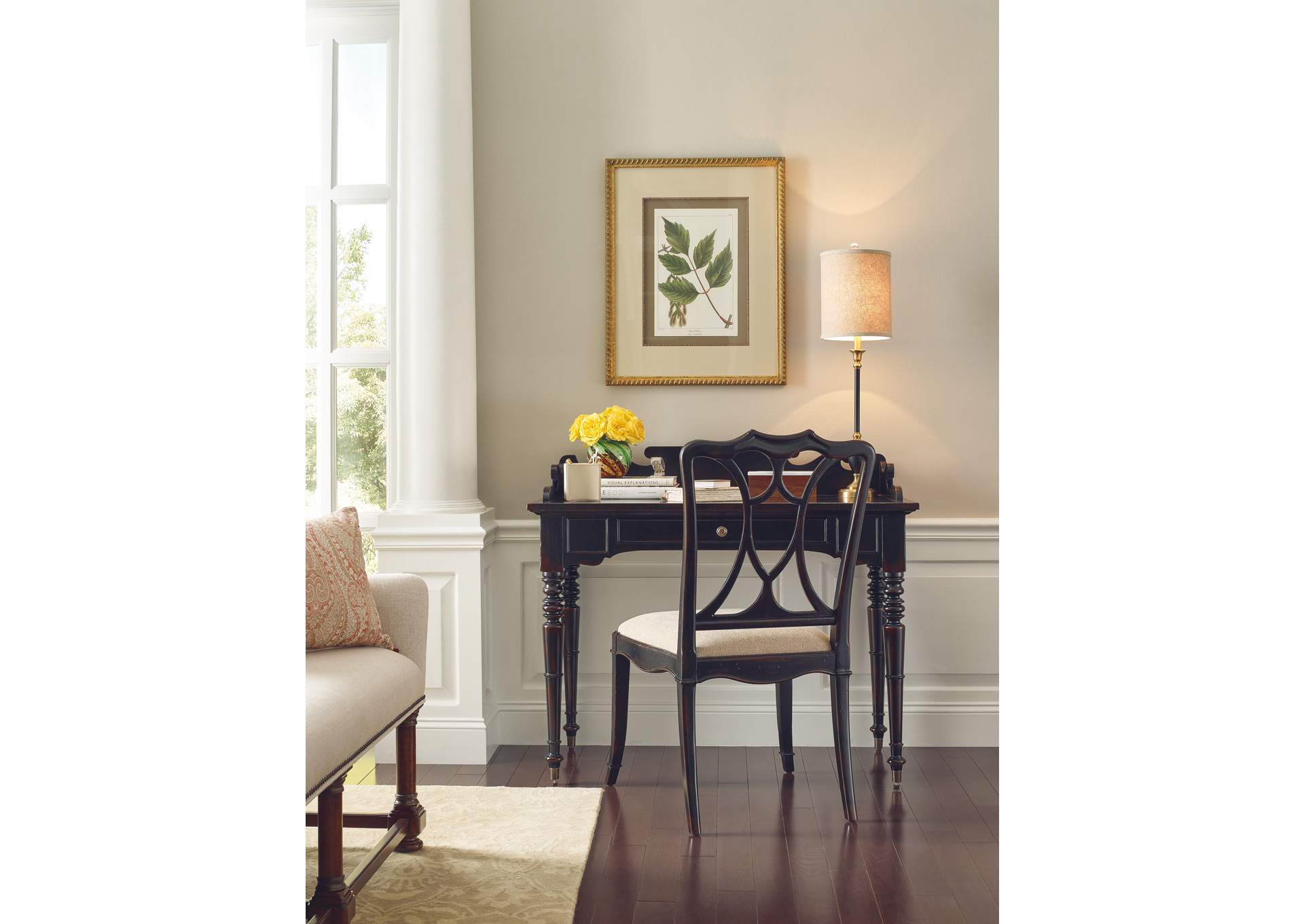 Charleston Upholstered Seat Side Chair image 6