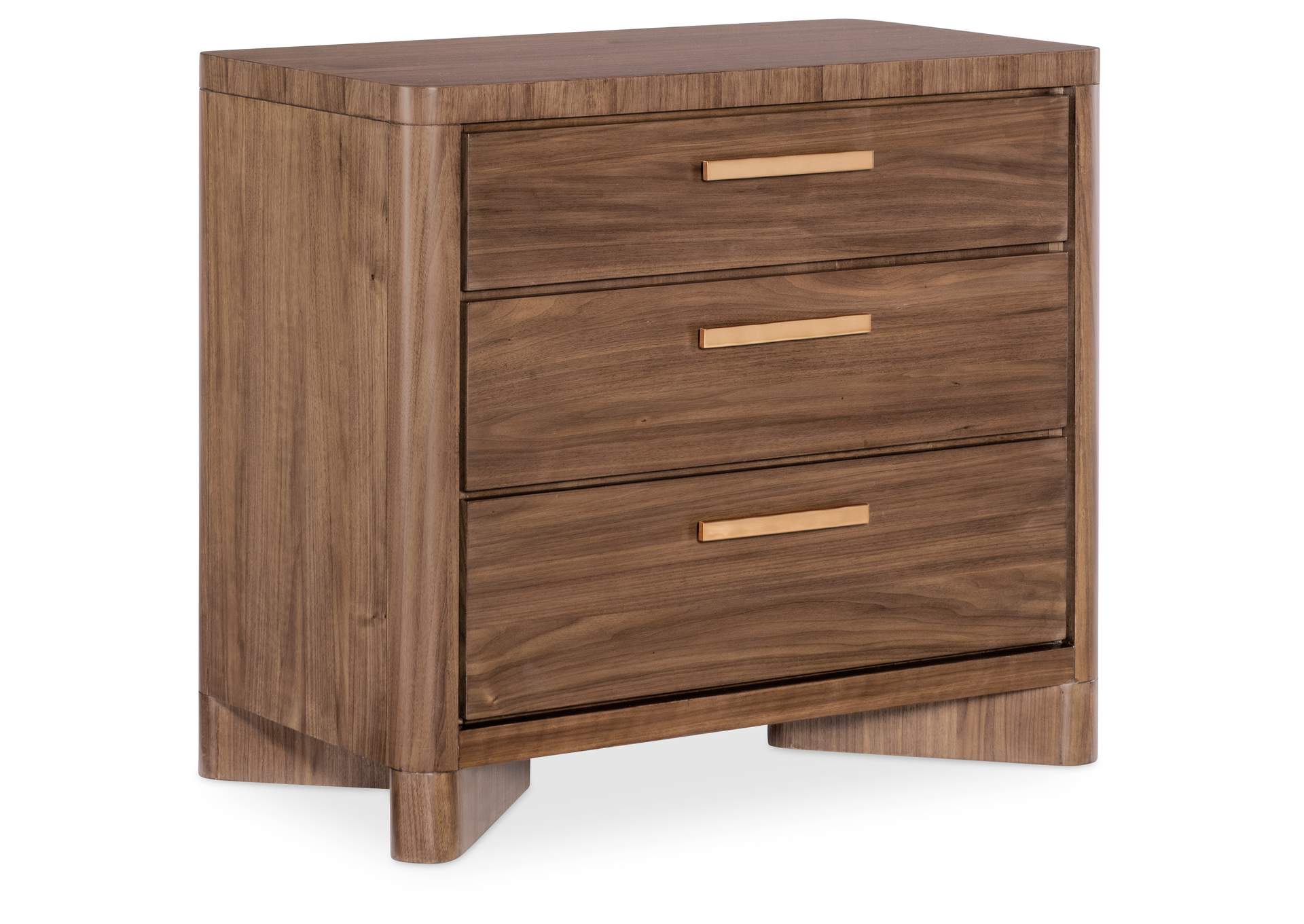 Eleana Three Drawer Nightstand image 1