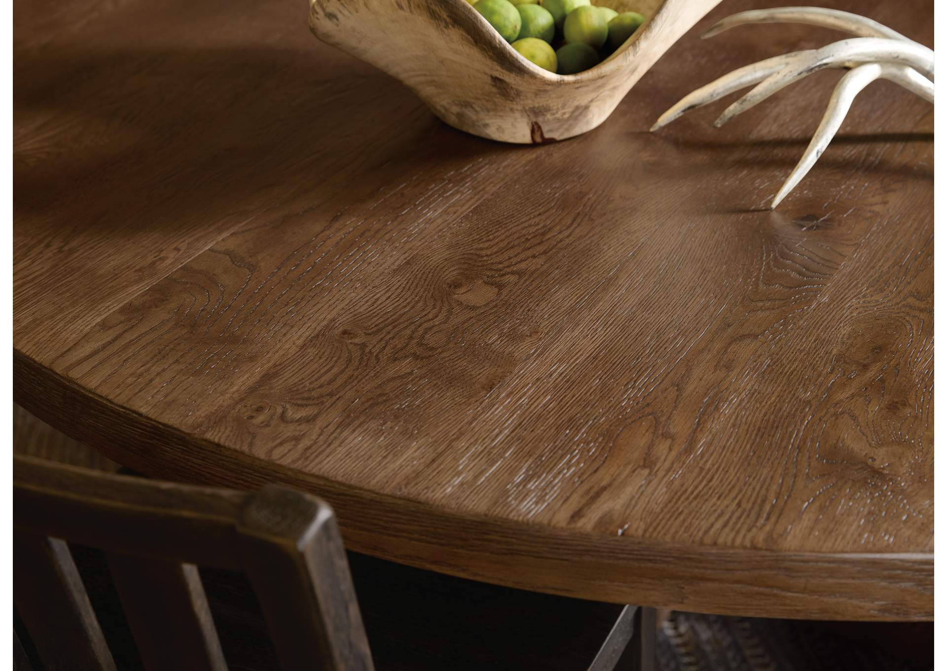 Driftwood 72In Round Dining Table image 5