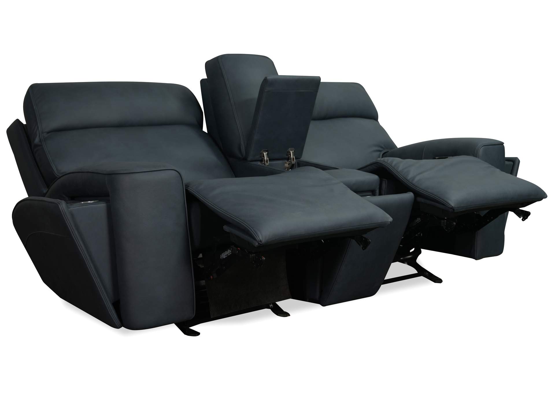 Riverton Power Gliding Console Loveseat With Power Headrest and Lumbar image 4