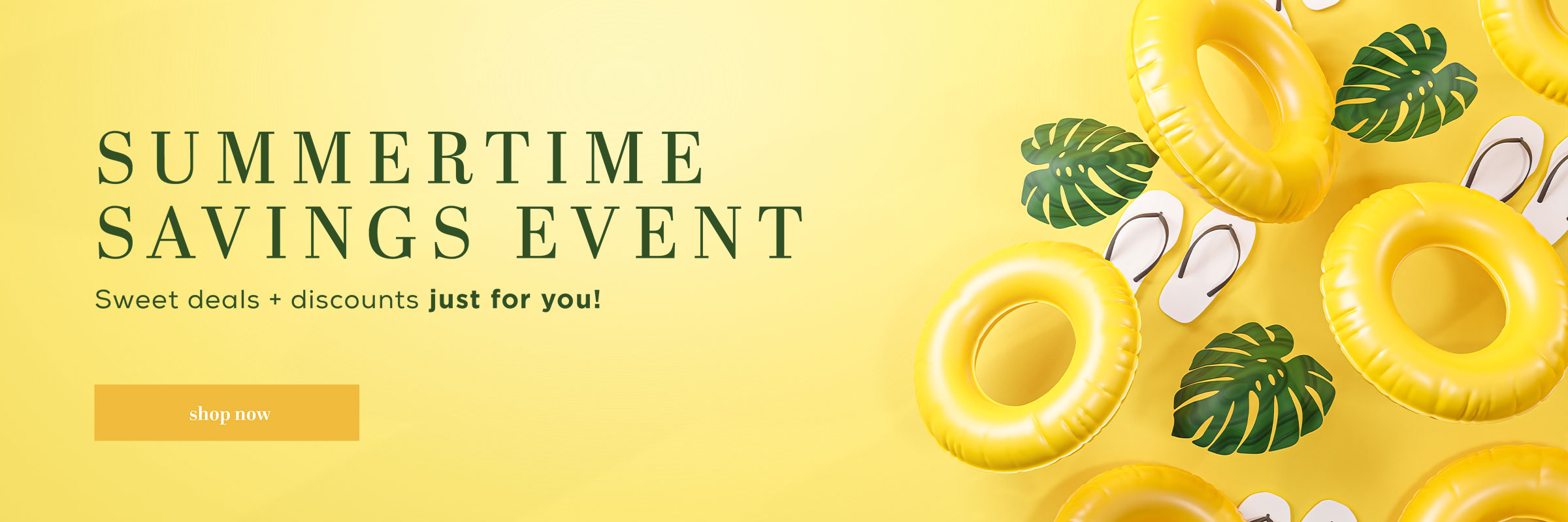 Summertime Savings Event