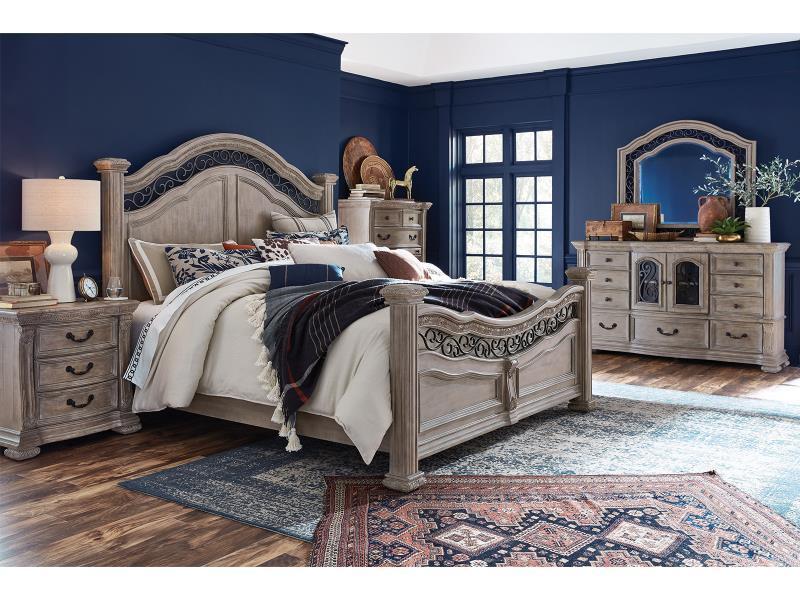 Marlow 4PC King Bedroom Pkg Fawn image 1