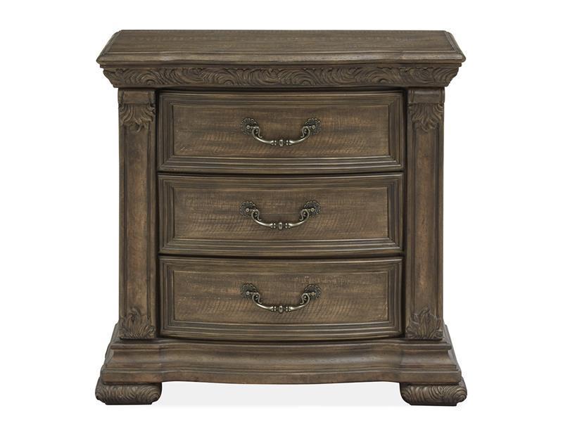 Marlow Nightstand Brown image 1