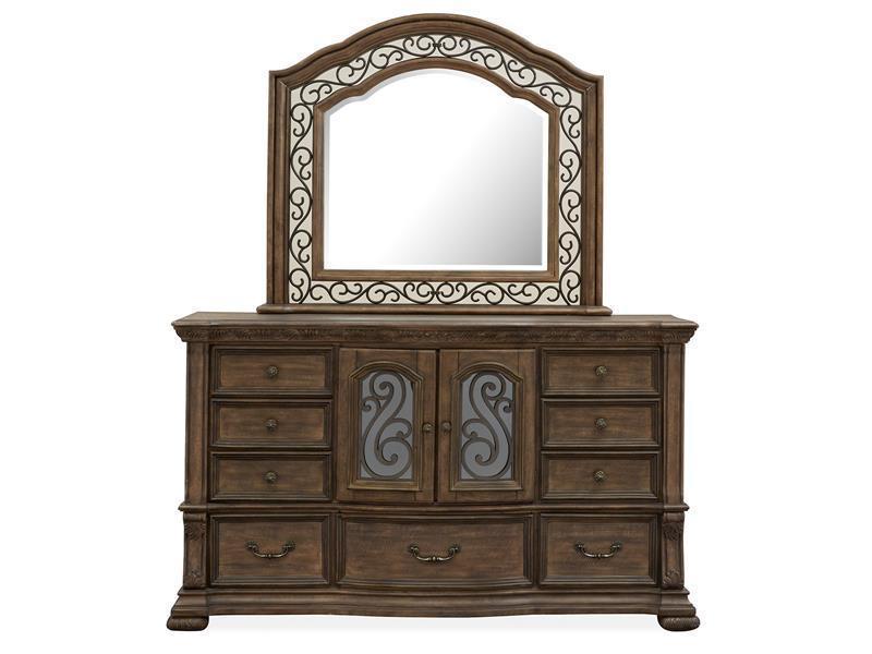 Marlow Mirror Brown image 1