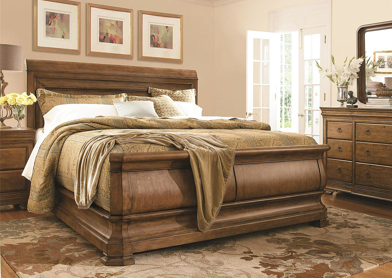 Crawford 4PC Queen Bedroom Pkg image 1