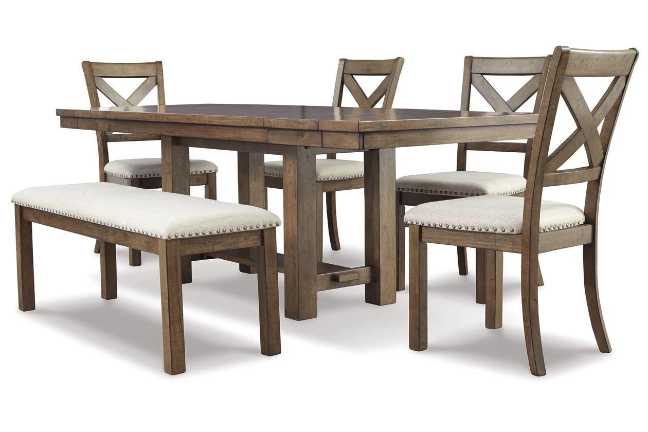 Joslin 6PC Dining Room Pkg Brown image 1