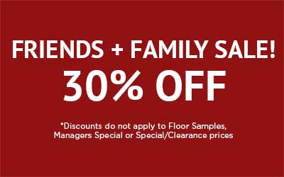 Friends & Family Sale