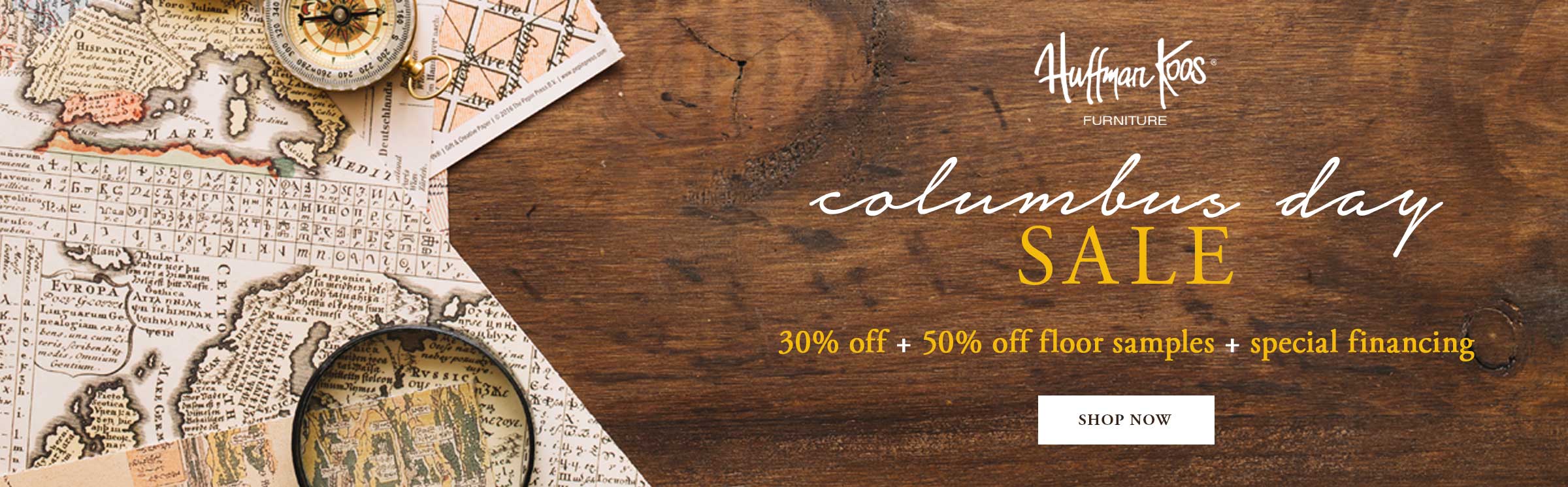 Columbus Day Sale