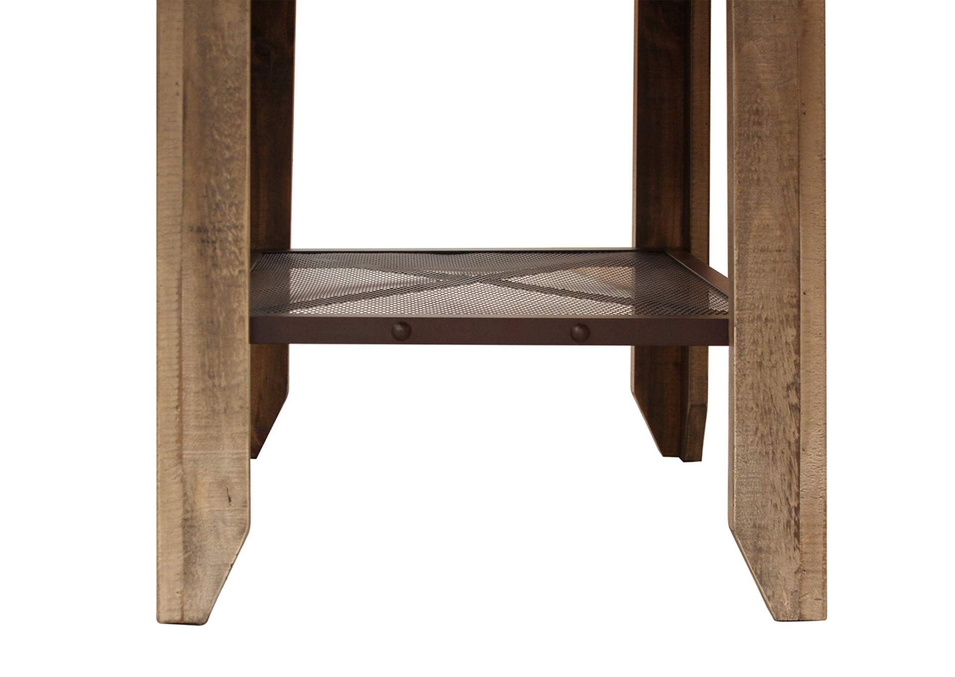 Antique Multicolor Counter H. Table - Multicolor