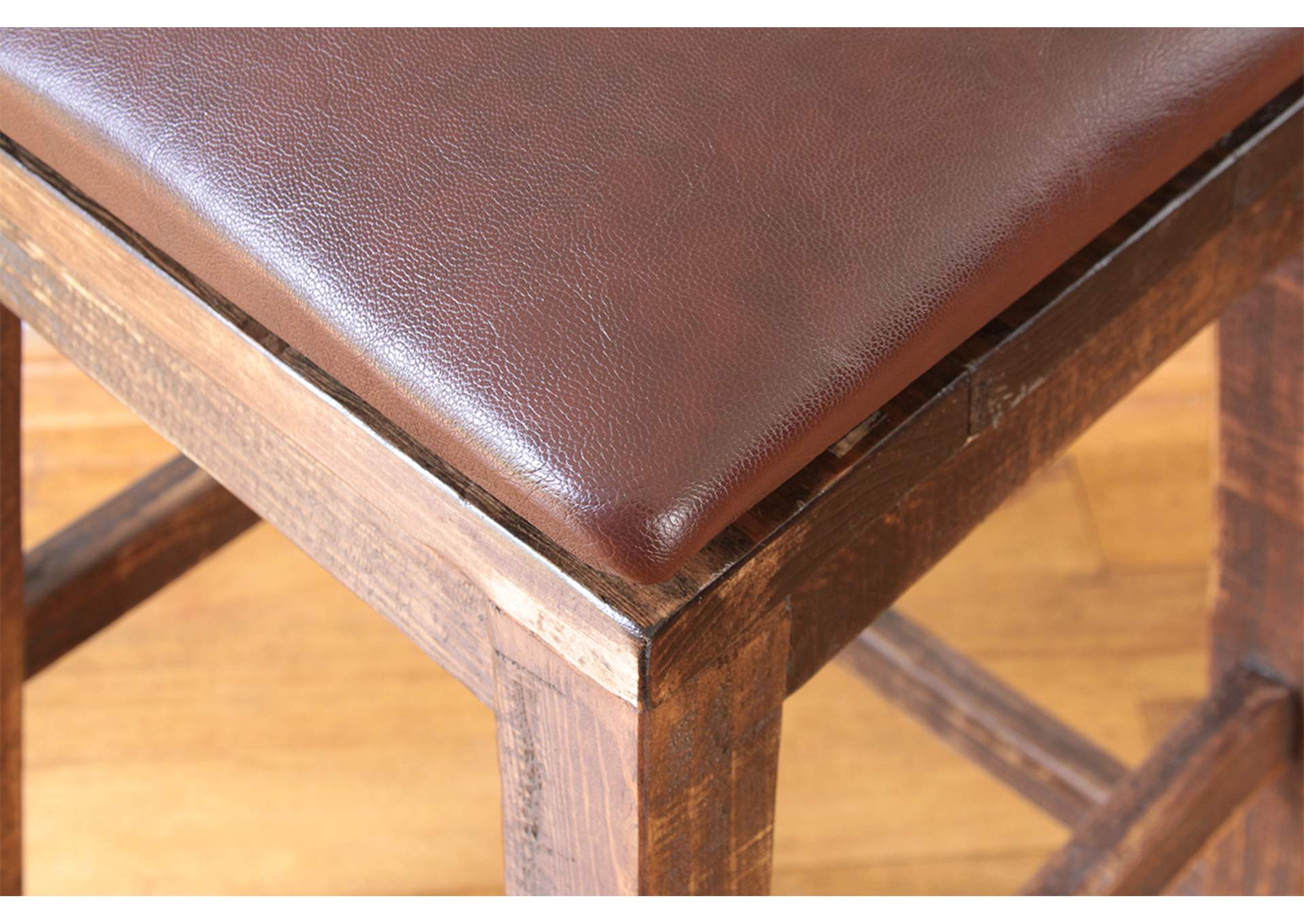 Antique Multicolor Stool - Multicolor