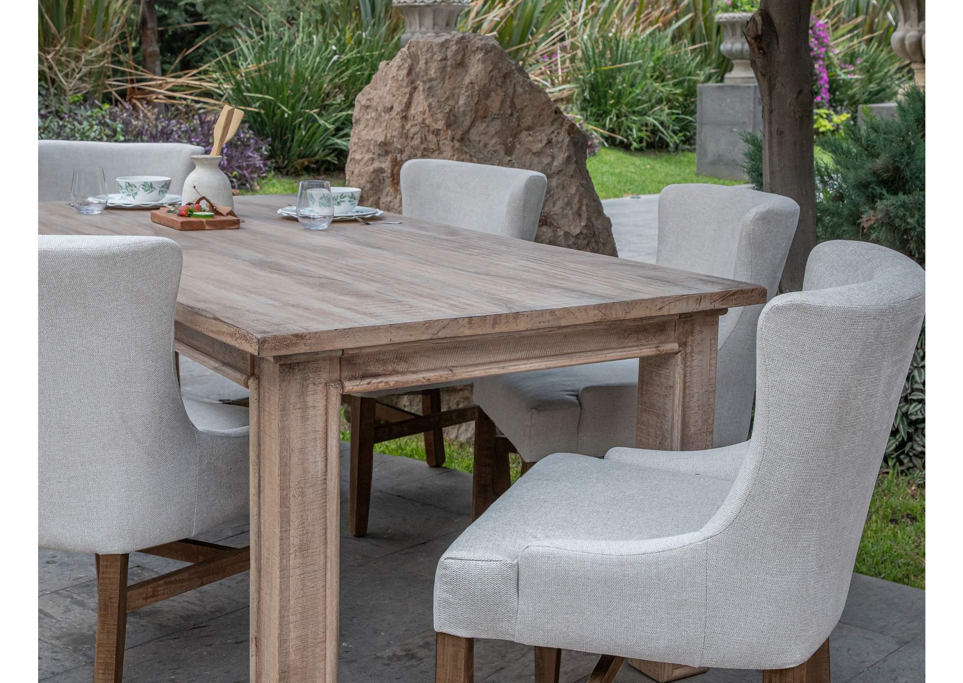 Aruba Table - Sand Brown