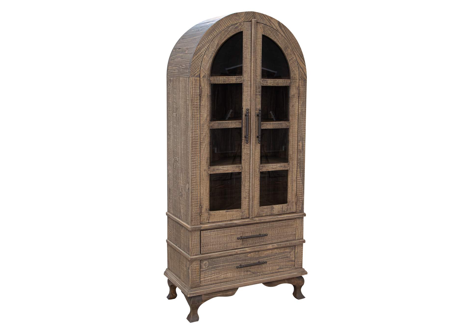 Arlette Cabinet - Grayish Brown