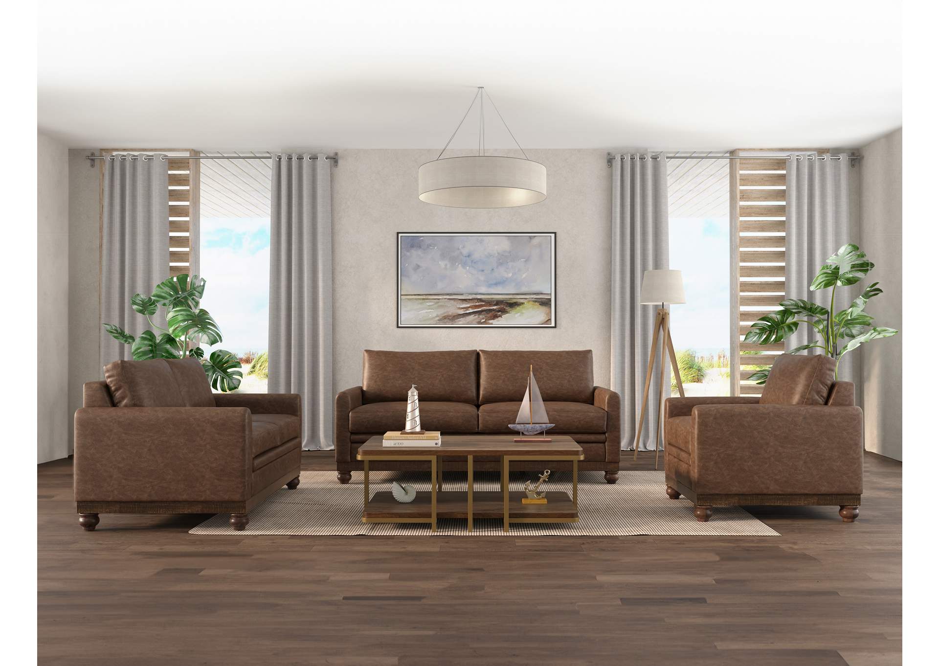 Pueblo Gray Sofa