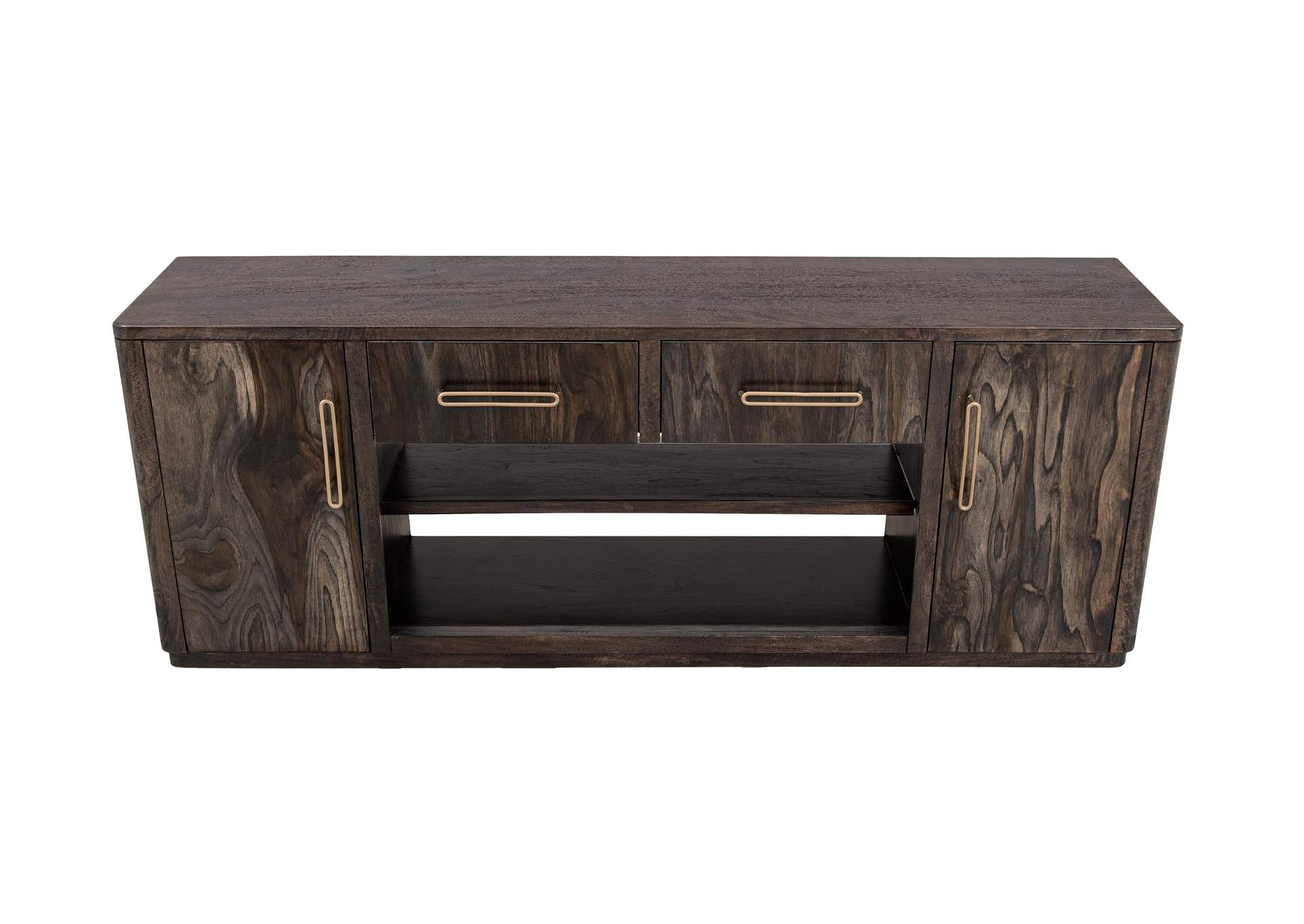 Black Balam TV Stand For Fire Place image 4