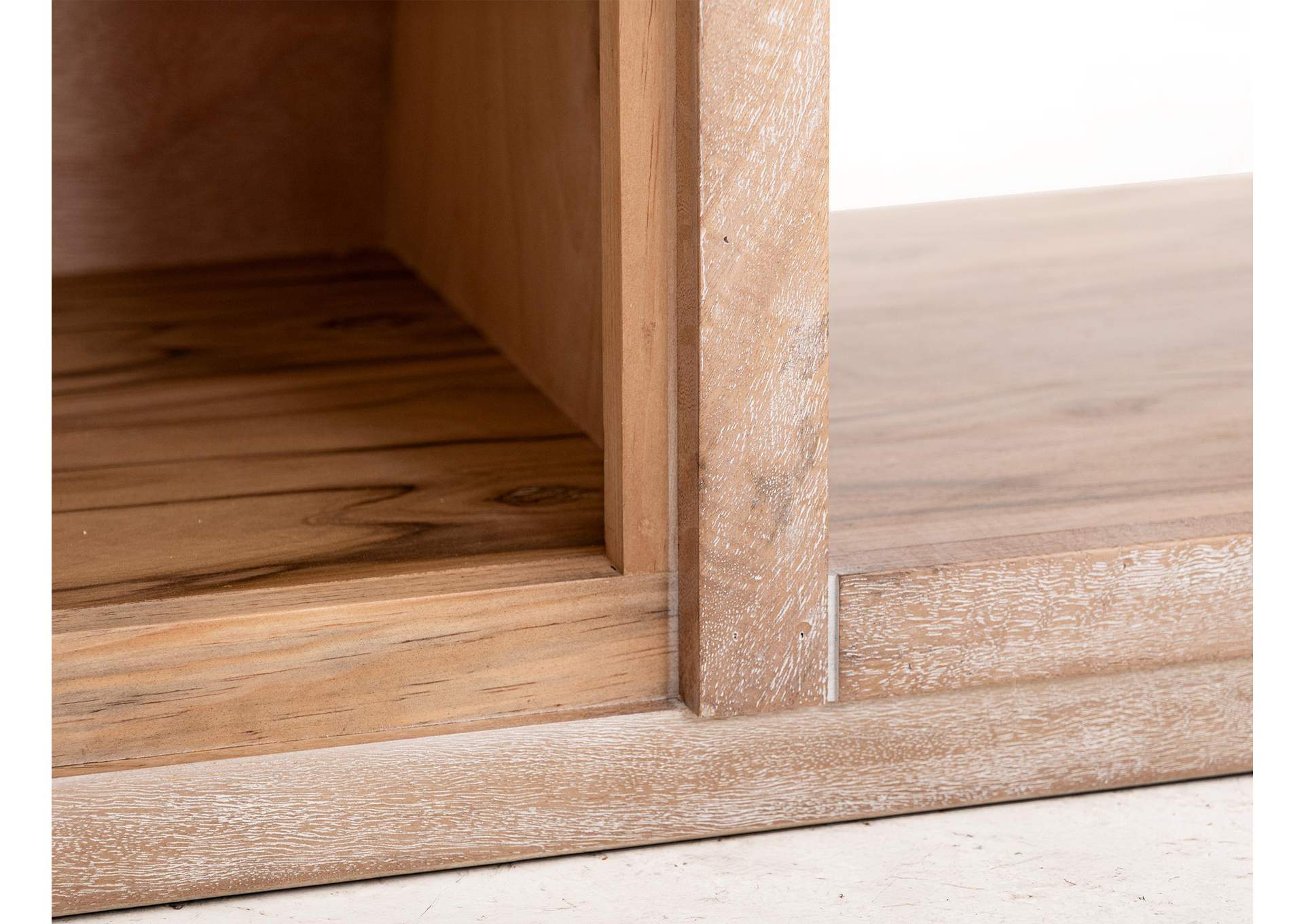 White Balam TV Stand For Fire Place image 10