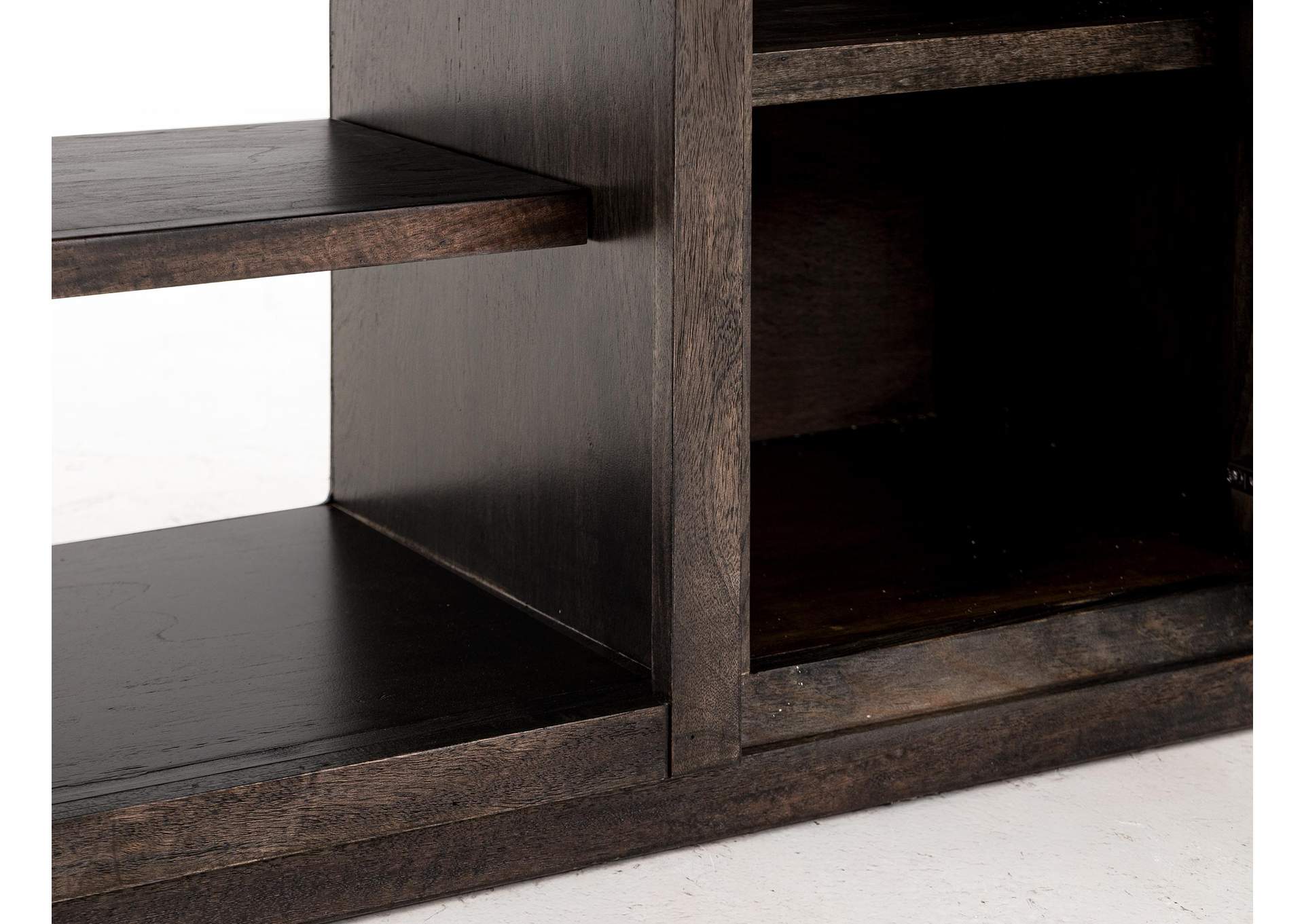 Black Balam TV Stand For Fire Place image 11