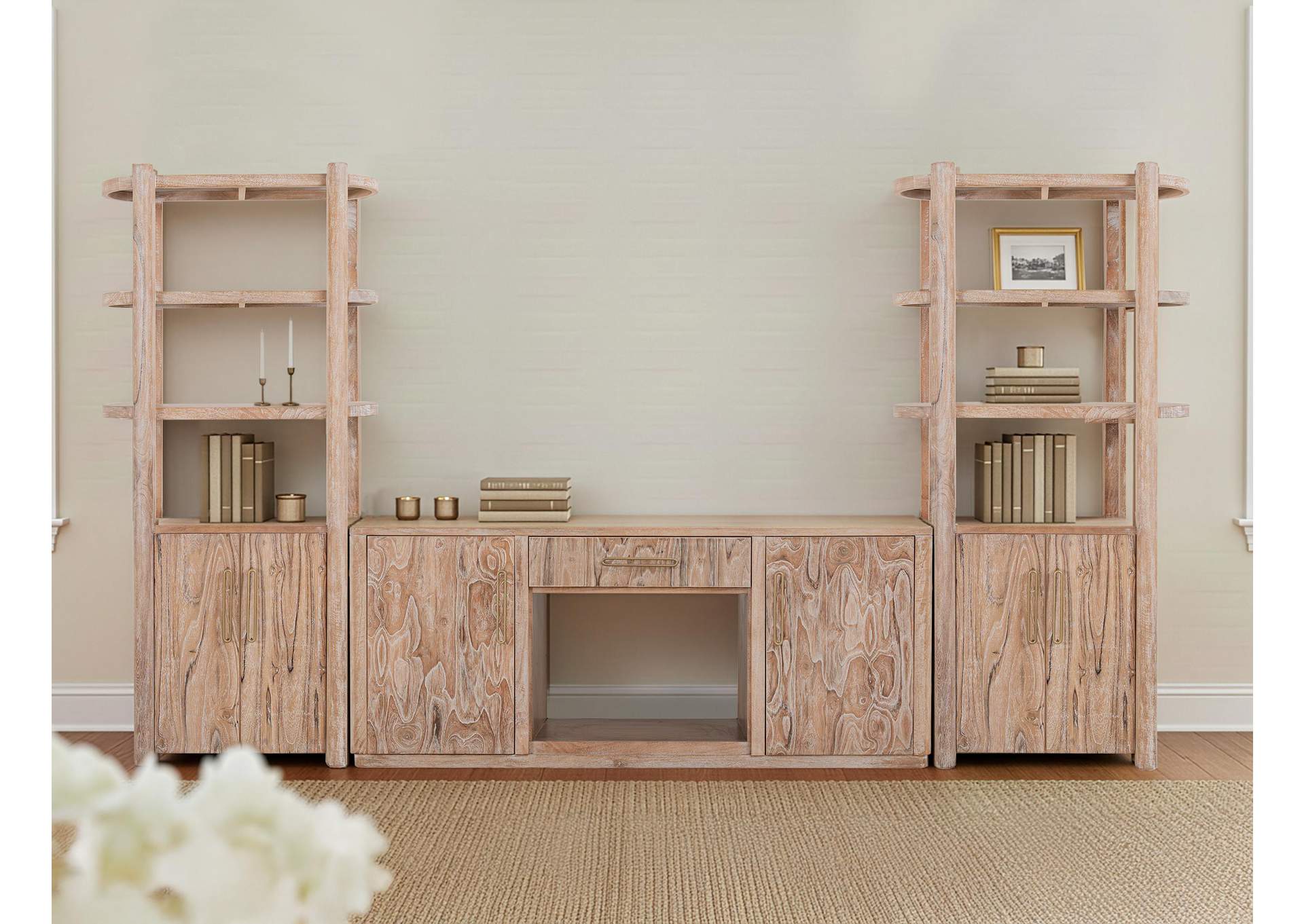 White Balam TV Stand image 5