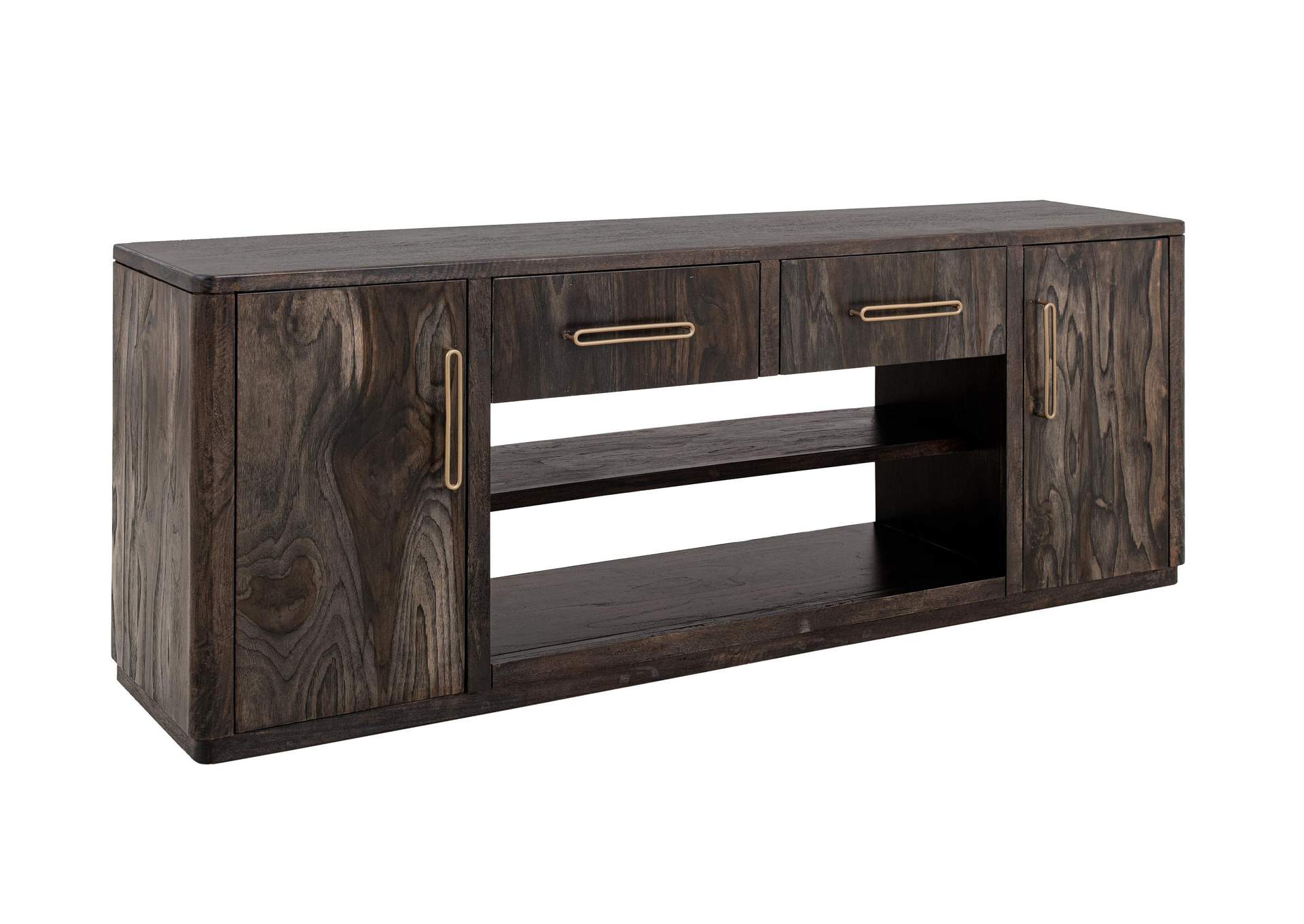 Black Balam TV Stand For Fire Place image 5