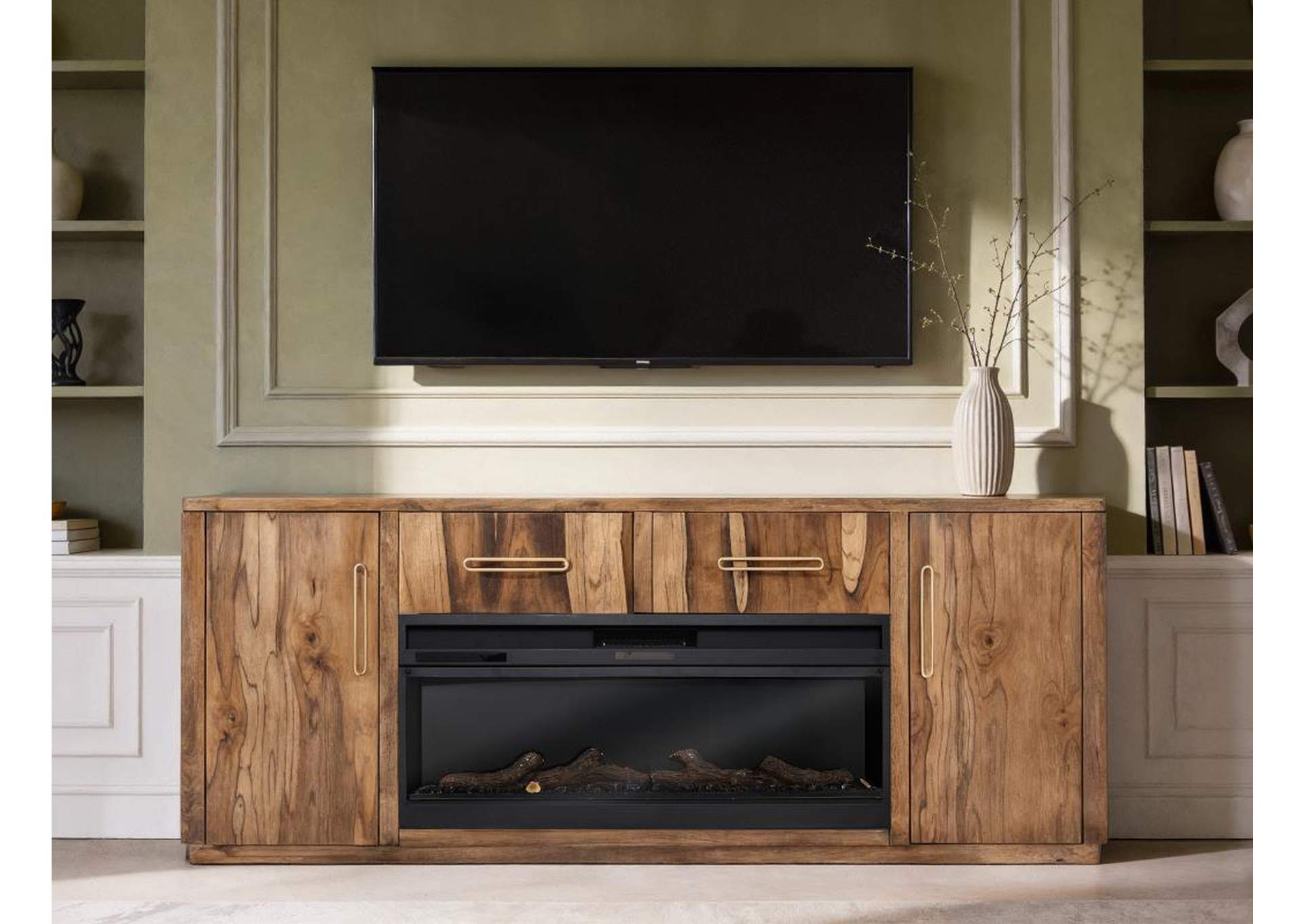 Balam TV Stand For Fire Place image 6