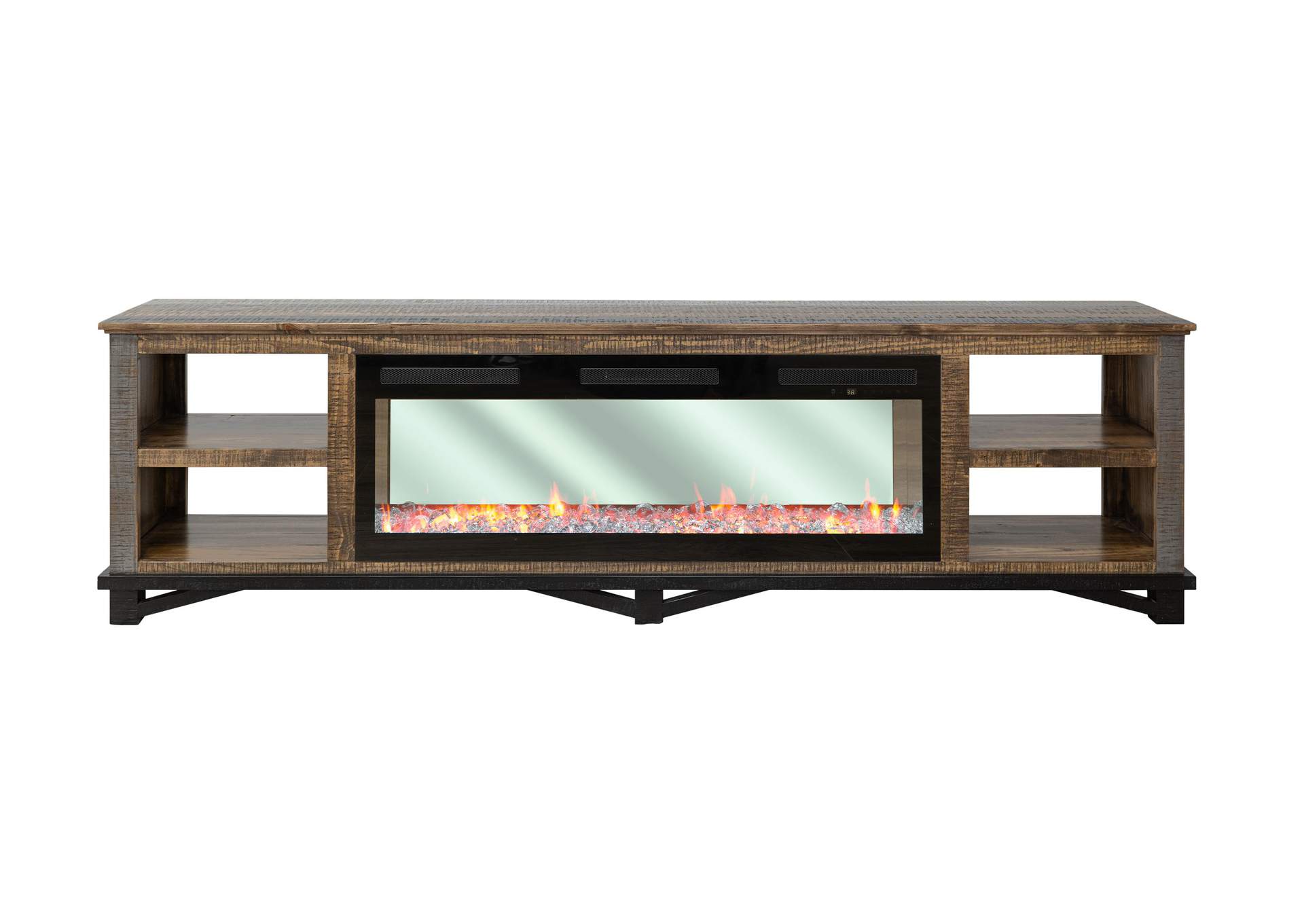 Loft Brown Electric Fireplace image 3