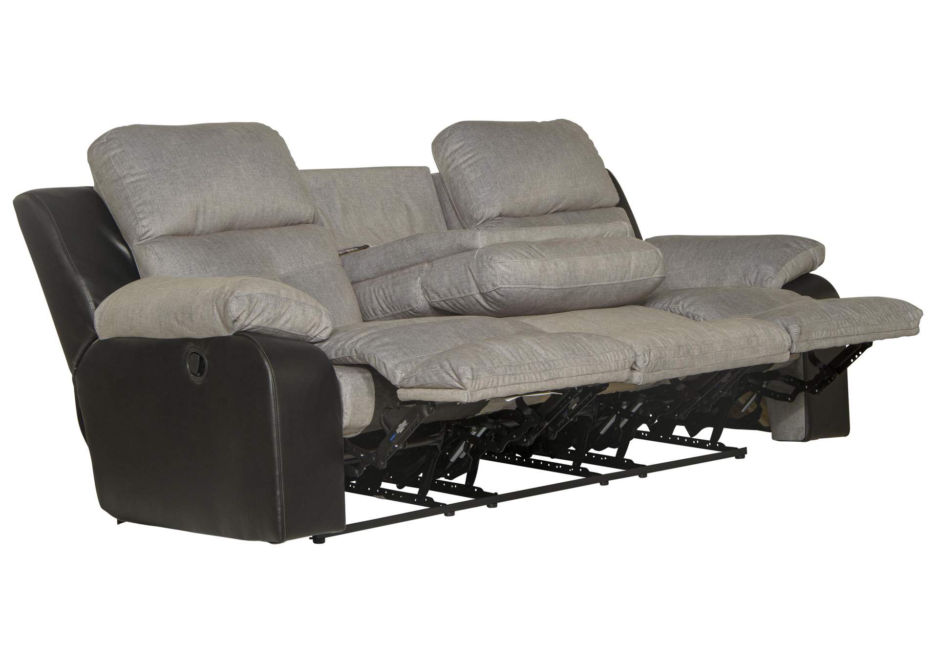 Felix Sofa with 3 Recliners and Drop Down Table 90